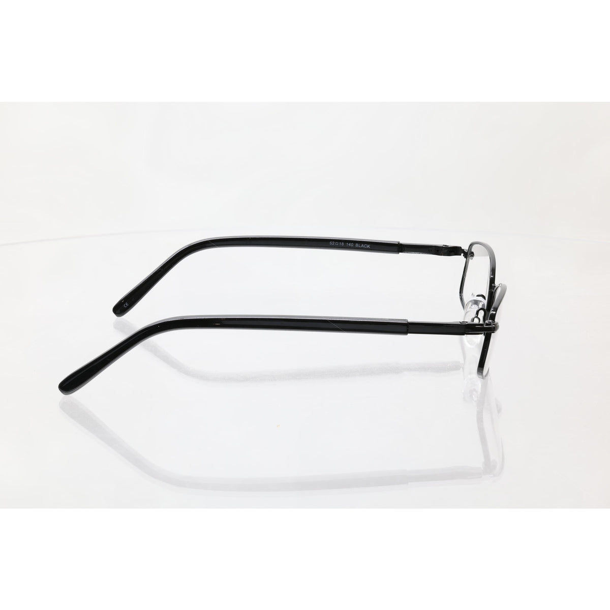 Modern Jazz Black 52-18-140mm Eyeglass FRAMES ONLY - NEW/WITHOUT TAGS