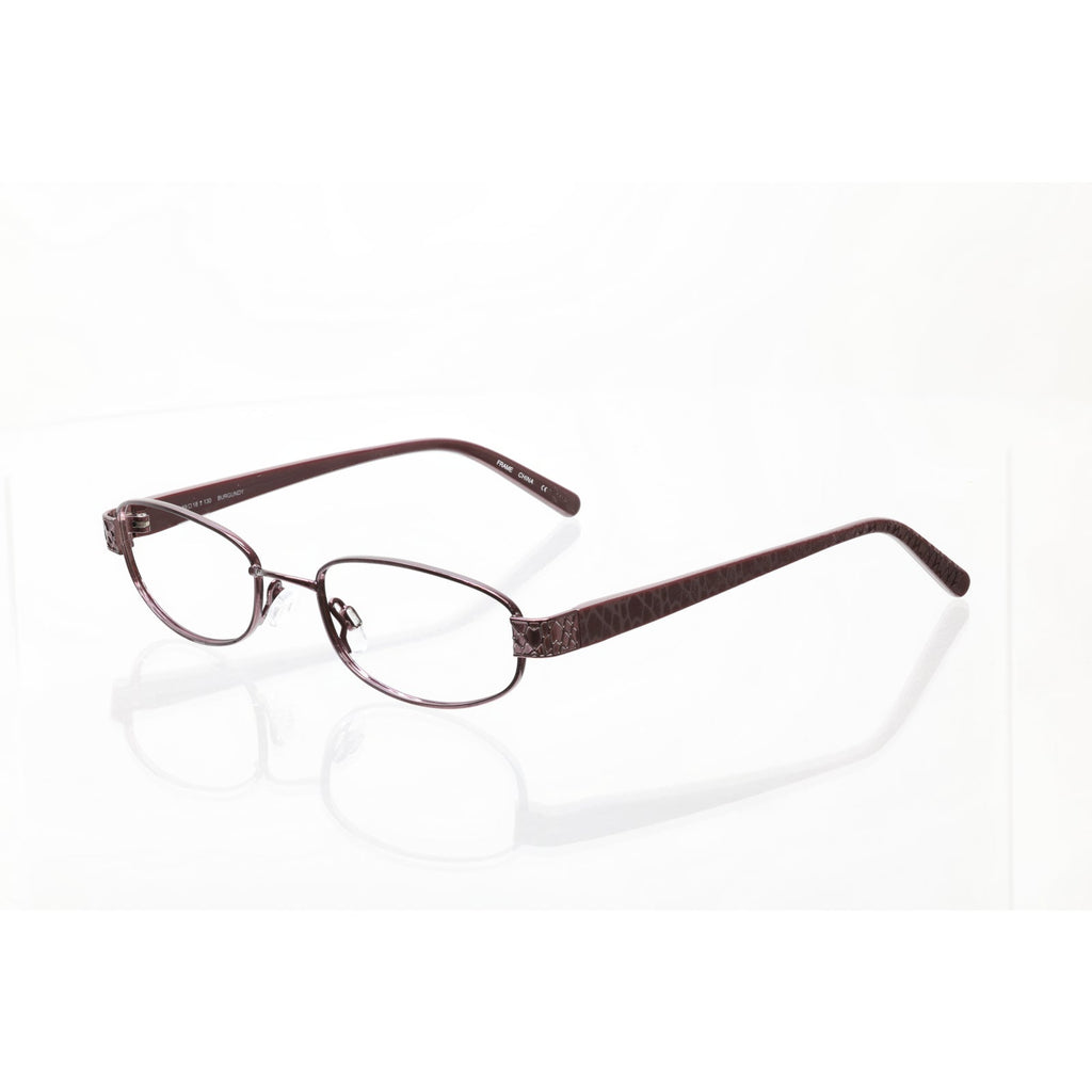 Flexon by Marchon 468 burgundy eyeglass frames