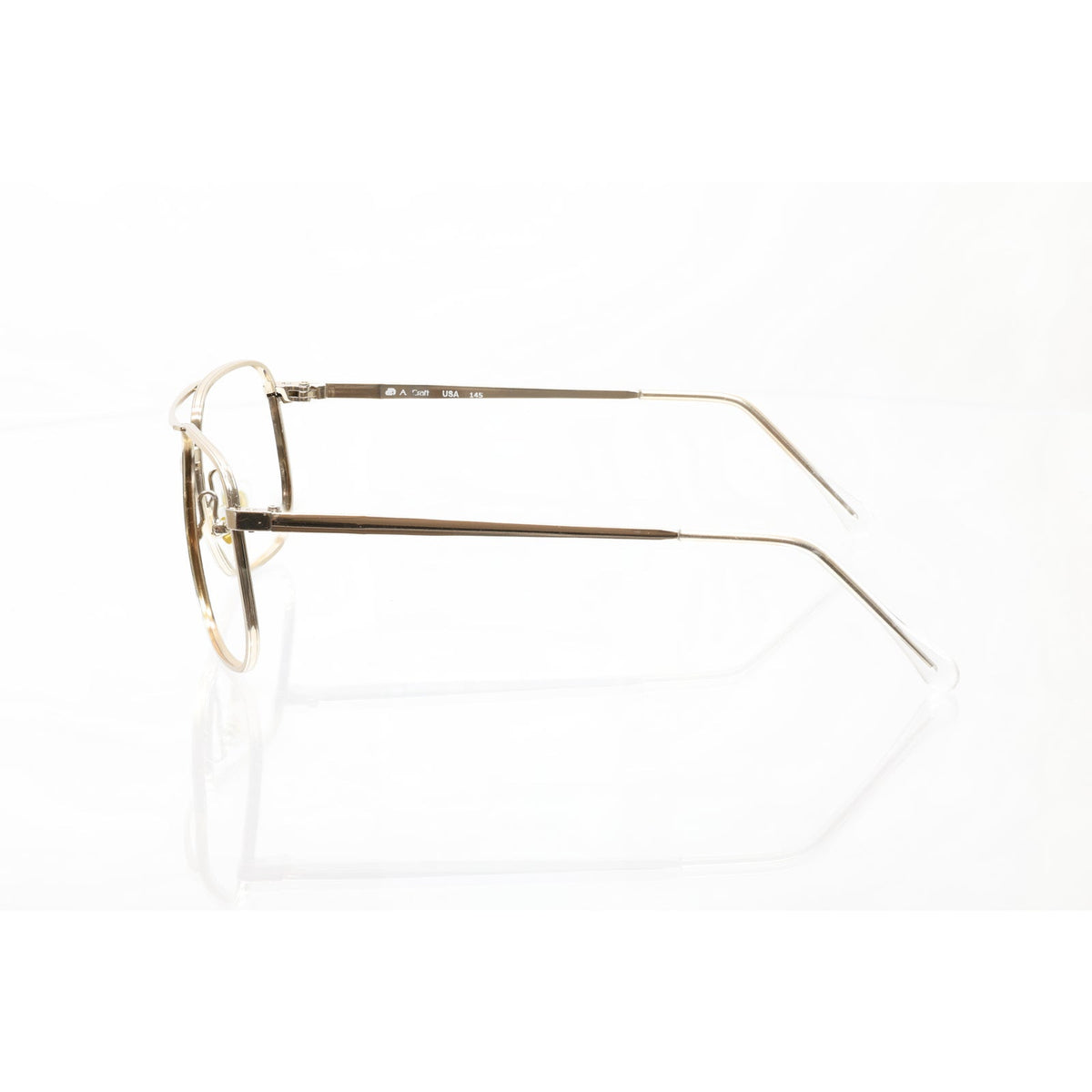 ArtCraft OP Gold Aviator eyeglass frames, photo 4 of 6