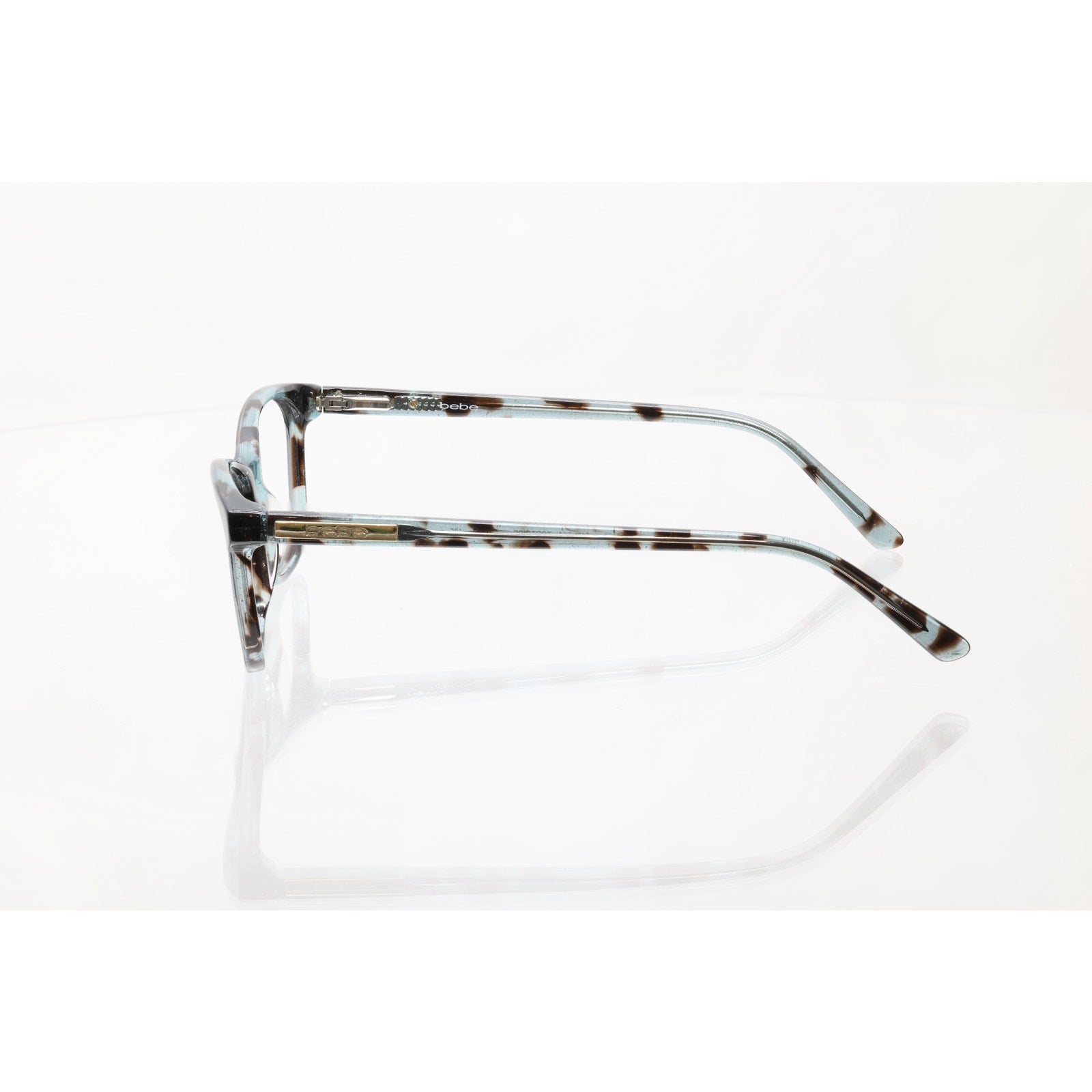 Bebe BB5186 (340) Teal Tortoise 52-17-135mm Eyeglasses FRAMES ONLY - VERY GOOD