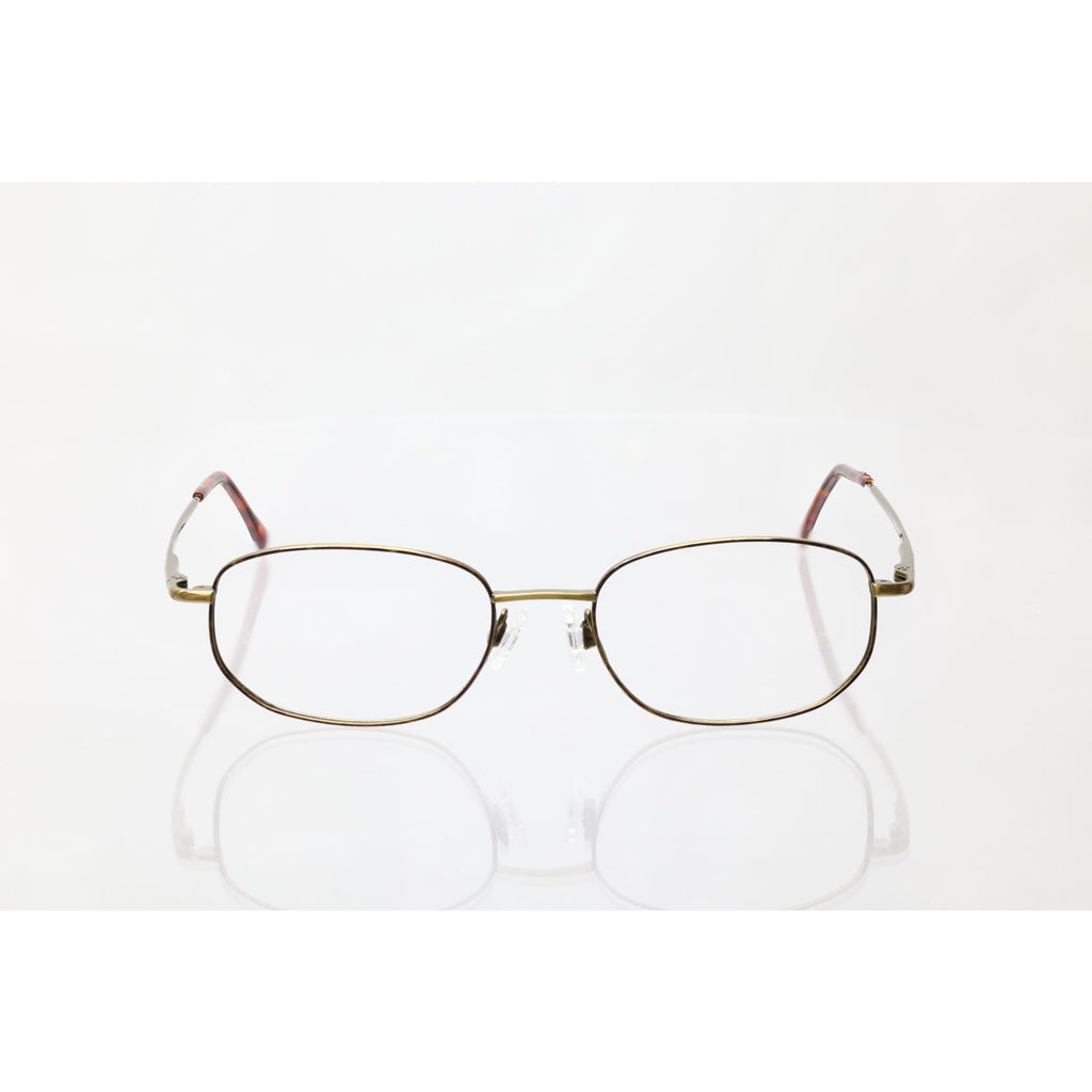 Van Heusen Albany 53-19-145mm GLD Eyeglass FRAMES ONLY - GOOD CONDITION - READ