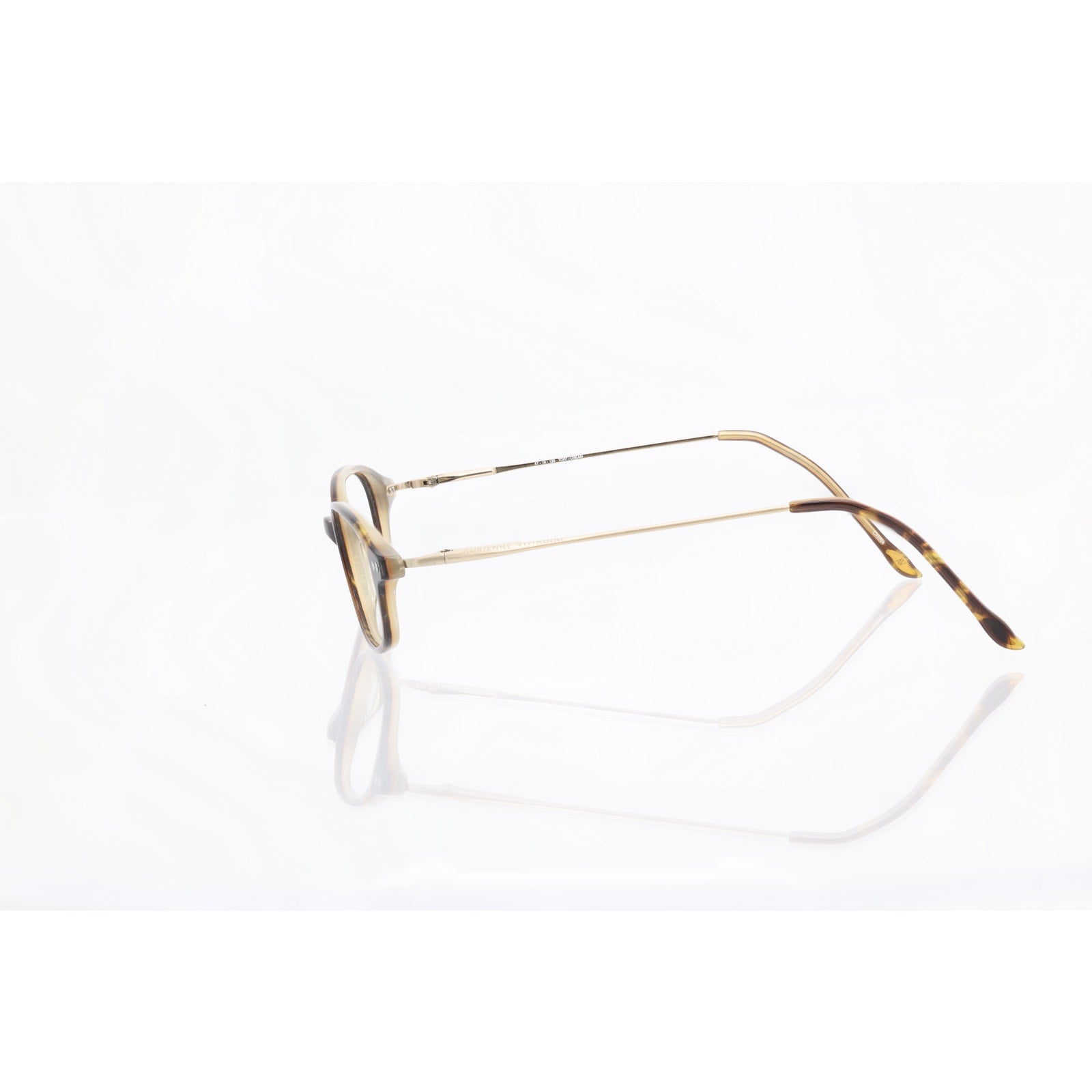 Adrienne Vittadini AV7005 Tort/Cream 47-19-135 Eyeglasses FRAMES ONLY -VERY GOOD