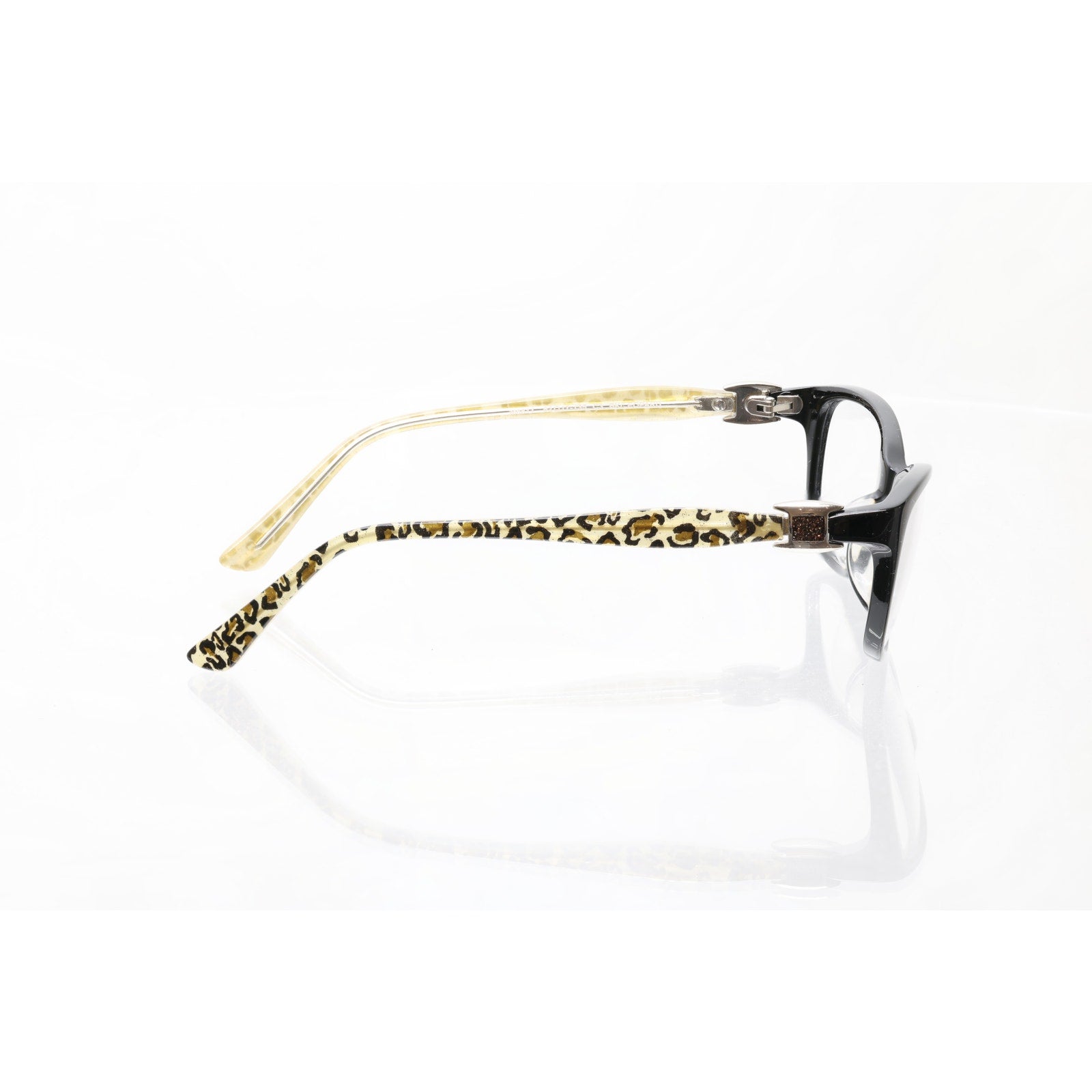 Monalisa M8817 C3 BK/Leopard 52-17-135mm Eyeglasses FRAMES ONLY - NEW CONDITION