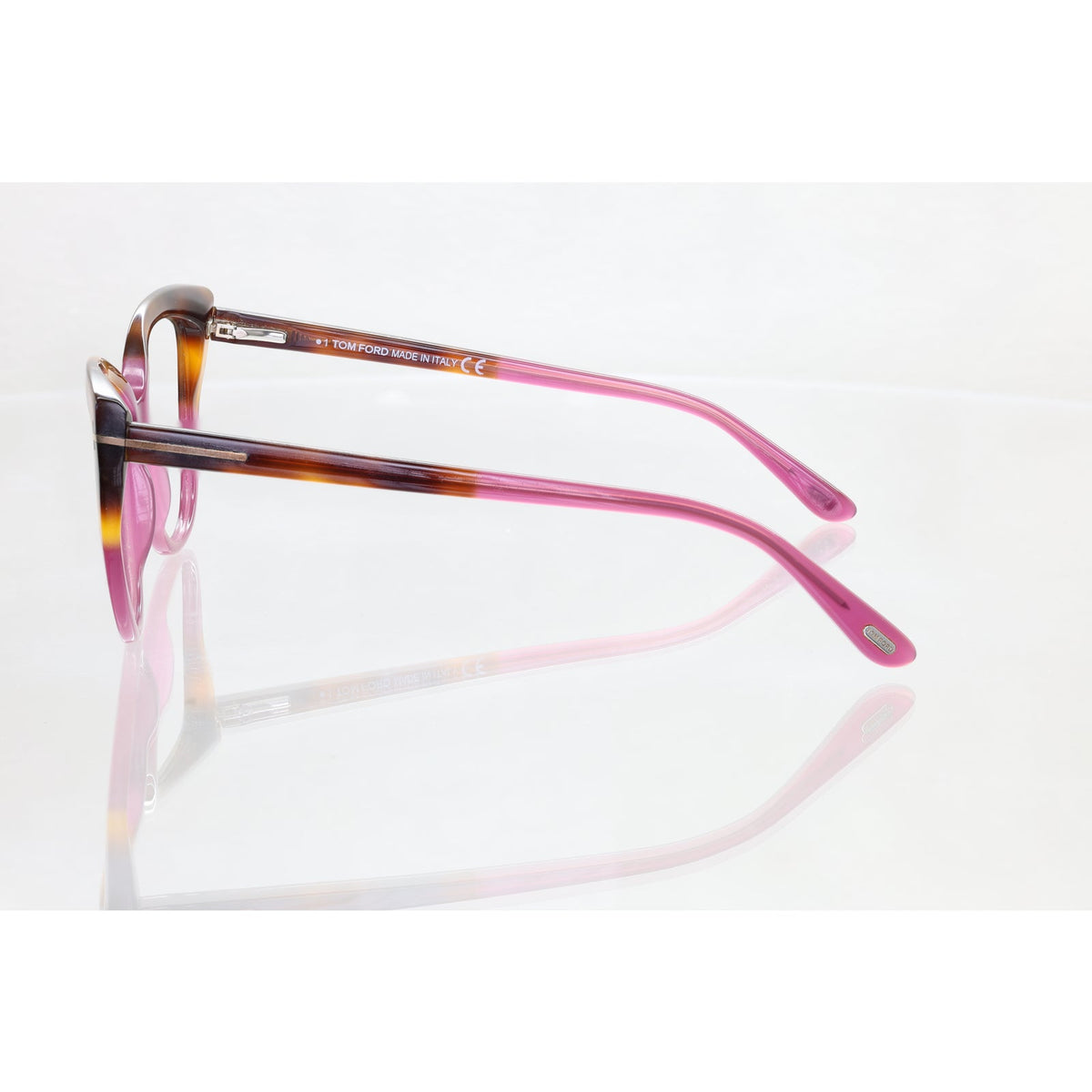 Tom Ford TF5673-B 081 brown/purple eyeglass frames, photo 4 of 8