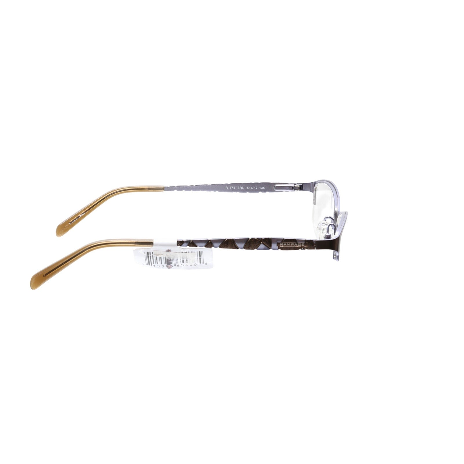 Rampage R 174 BRN 51-17-135mm Eyeglasses FRAMES ONLY - NEW CONDITION