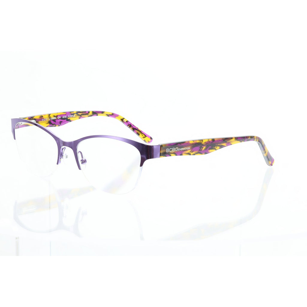 BCBGeneration CV 0016 purple eyeglass frames