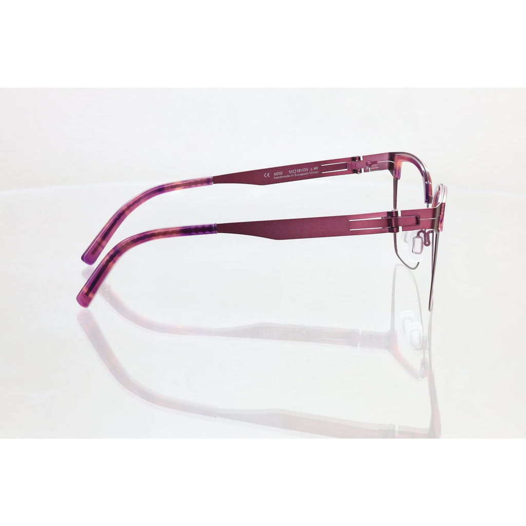 OVVO Optics 6010 c49 dark burgundy/purple eyeglass frames, photo 6 of 6
