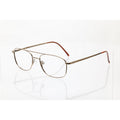 Genesis Altair Model 2005 light brown eyeglass frames
