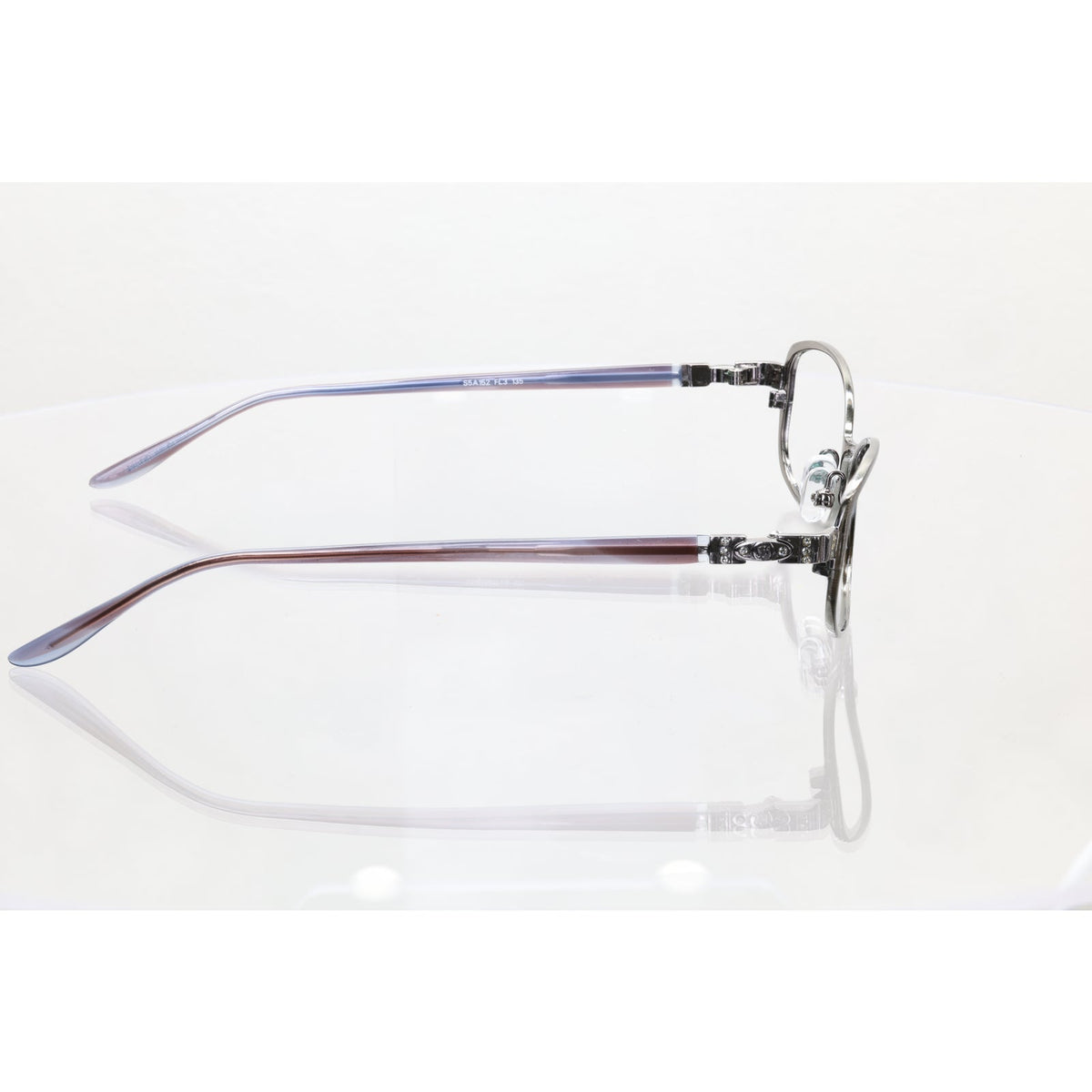 Saks Fifth Avenue S5A 152 FL3 green/purple eyeglass frames, photo 6 of 8