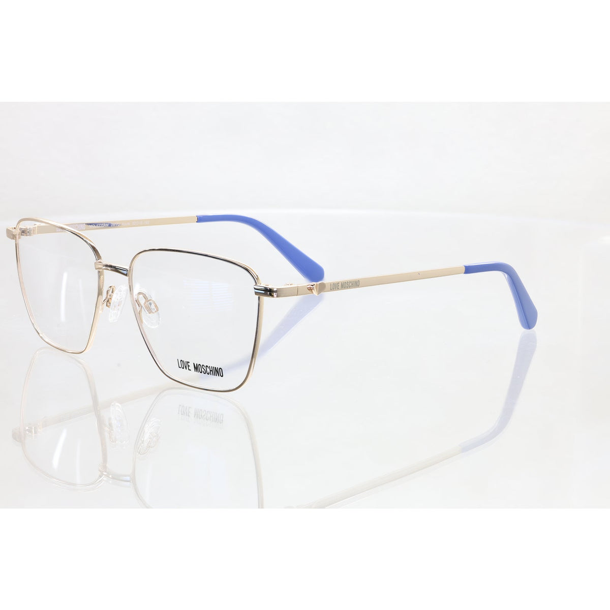 Love Moschino MOL533SAM OMVU gold/blue eyeglass frames