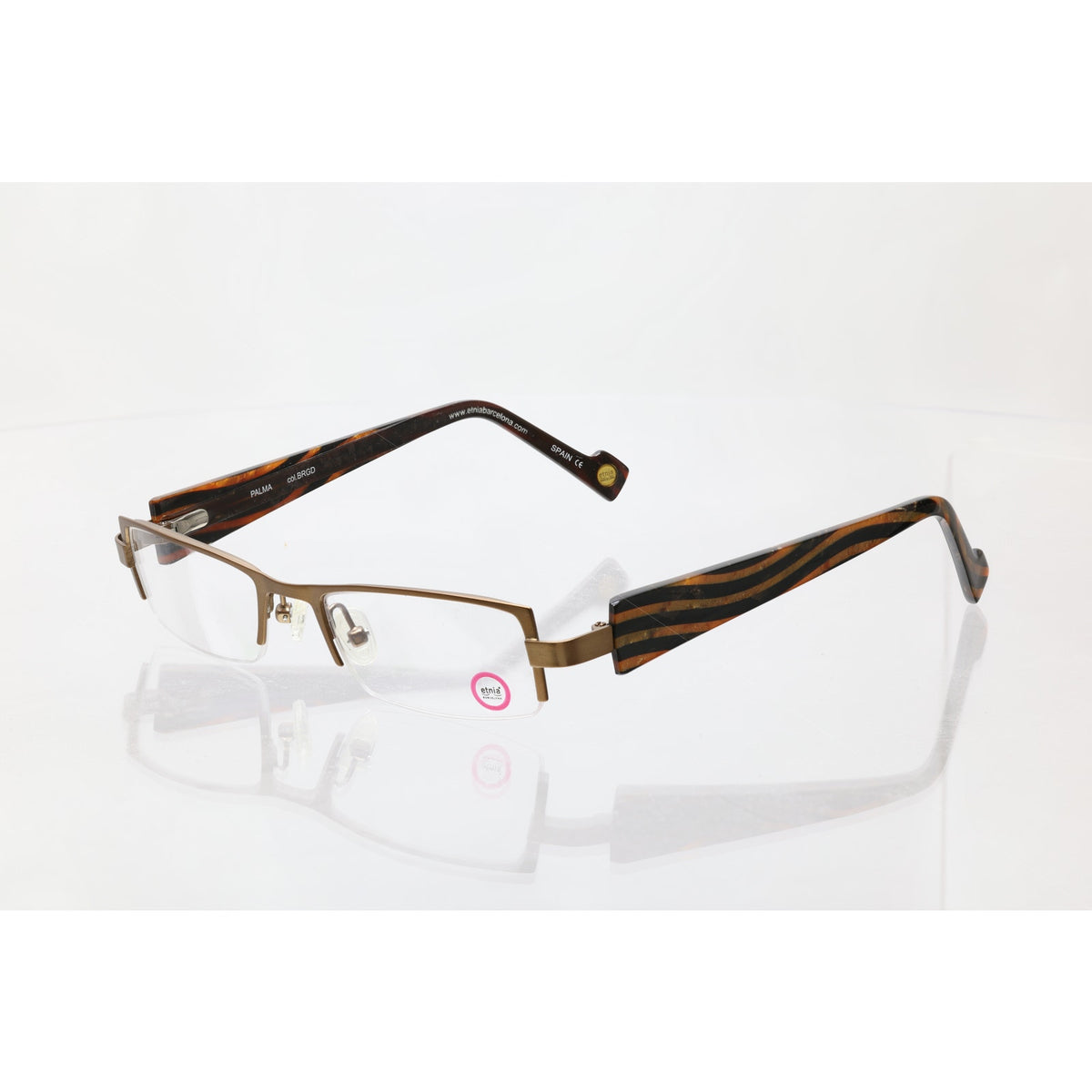 Etnia Barcelona Palma col.BRGD 47-18-135 Eyeglass FRAMES ONLY - NEW/WITHOUT TAGS