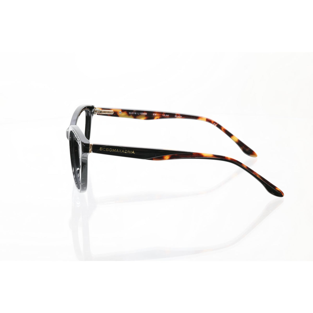 BCBGMAXAZRIA Lilah black eyeglass frames, photo 4 of 6