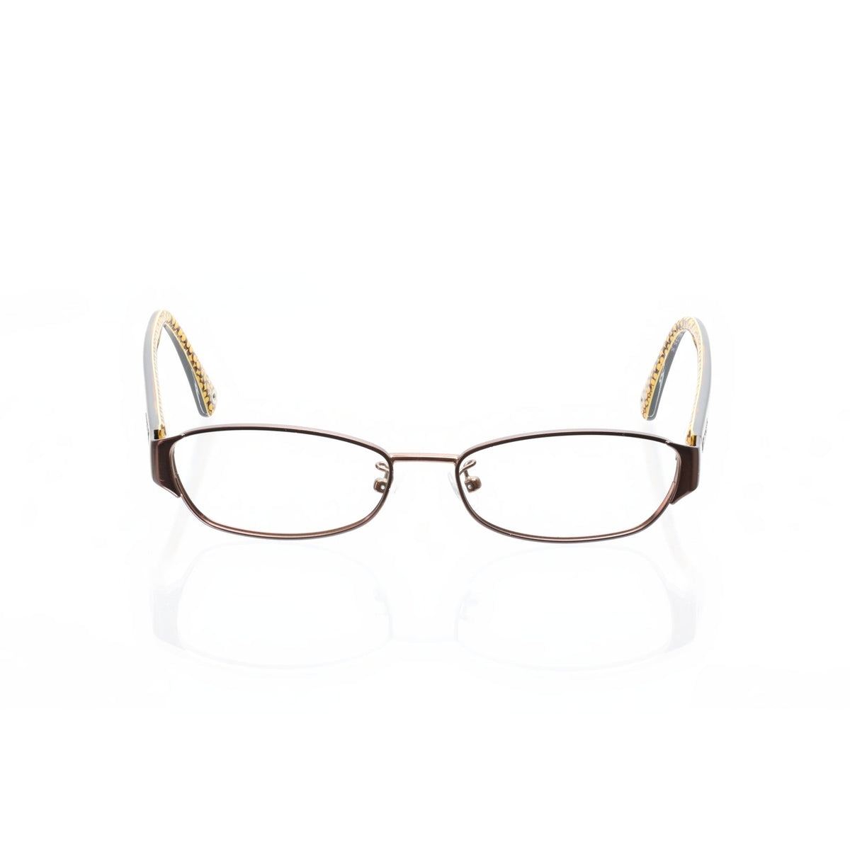 Coach HC5018 (Rose) 9076 satin brown eyeglass frames, photo 3 of 6