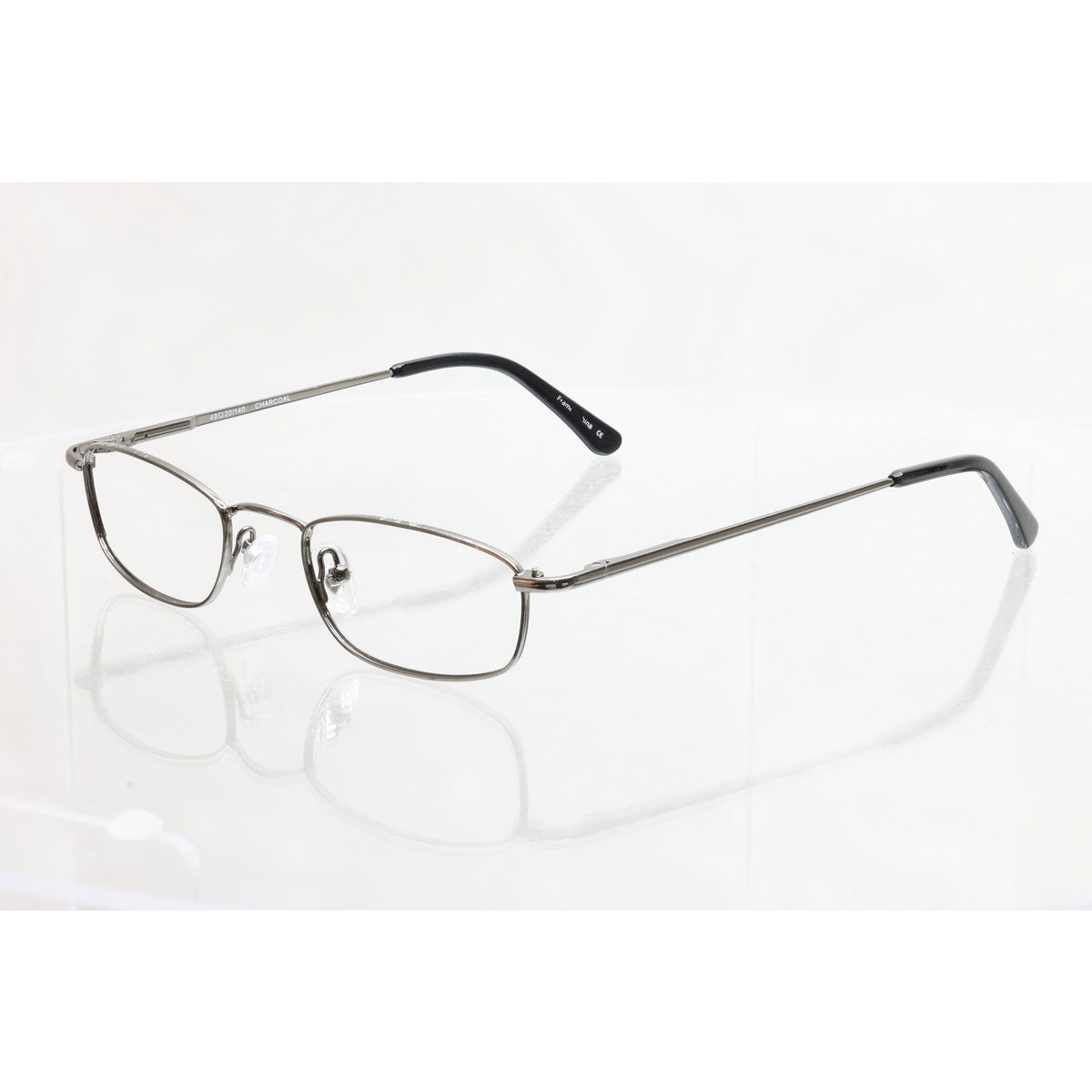 Caravelle By Bulova Johnstown Charcoal 49-20-140mm Eyeglass FRAMES ONLY - GOOD