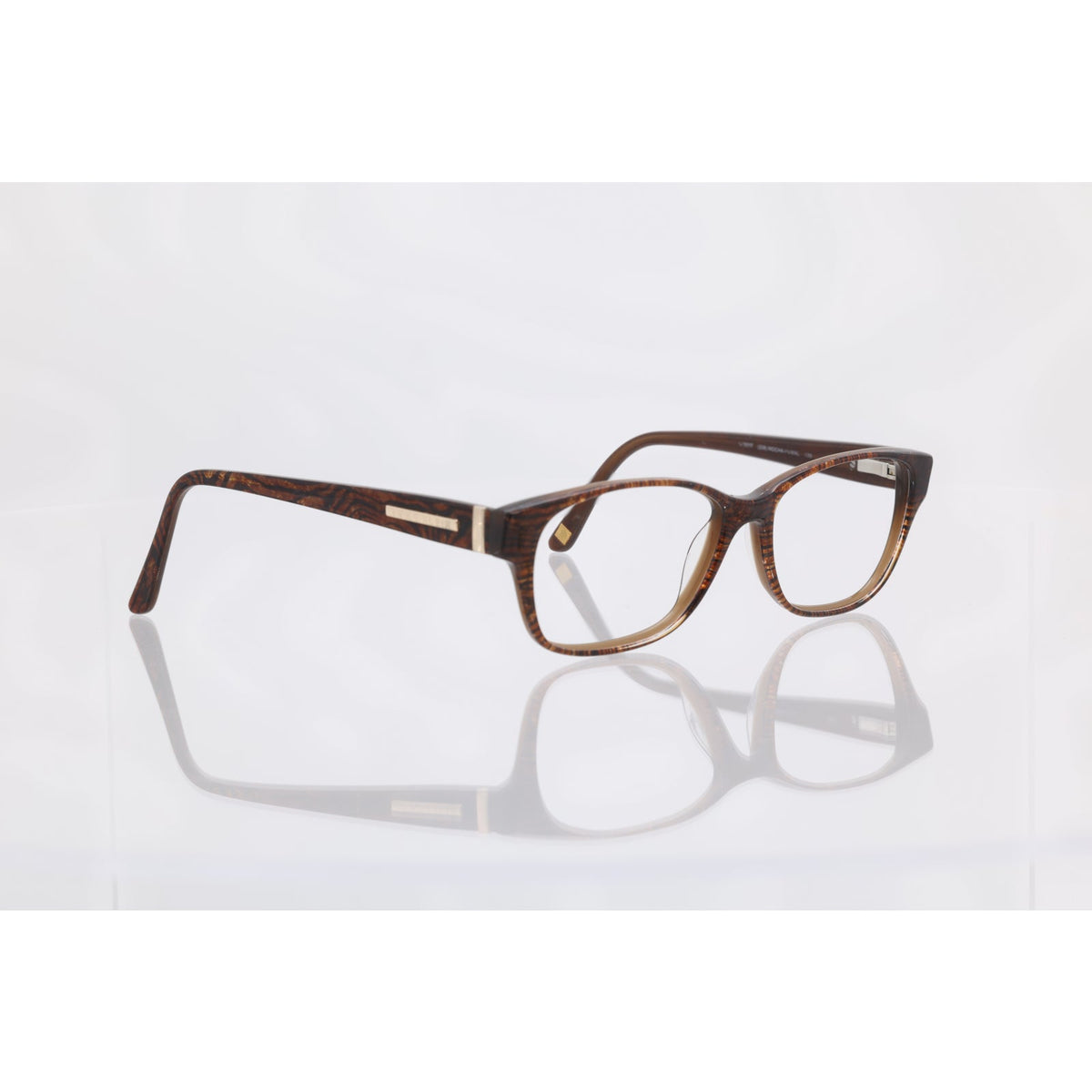 Anne Klein AK5017 (208) mocha animal eyeglass frames, photo 9 of 9
