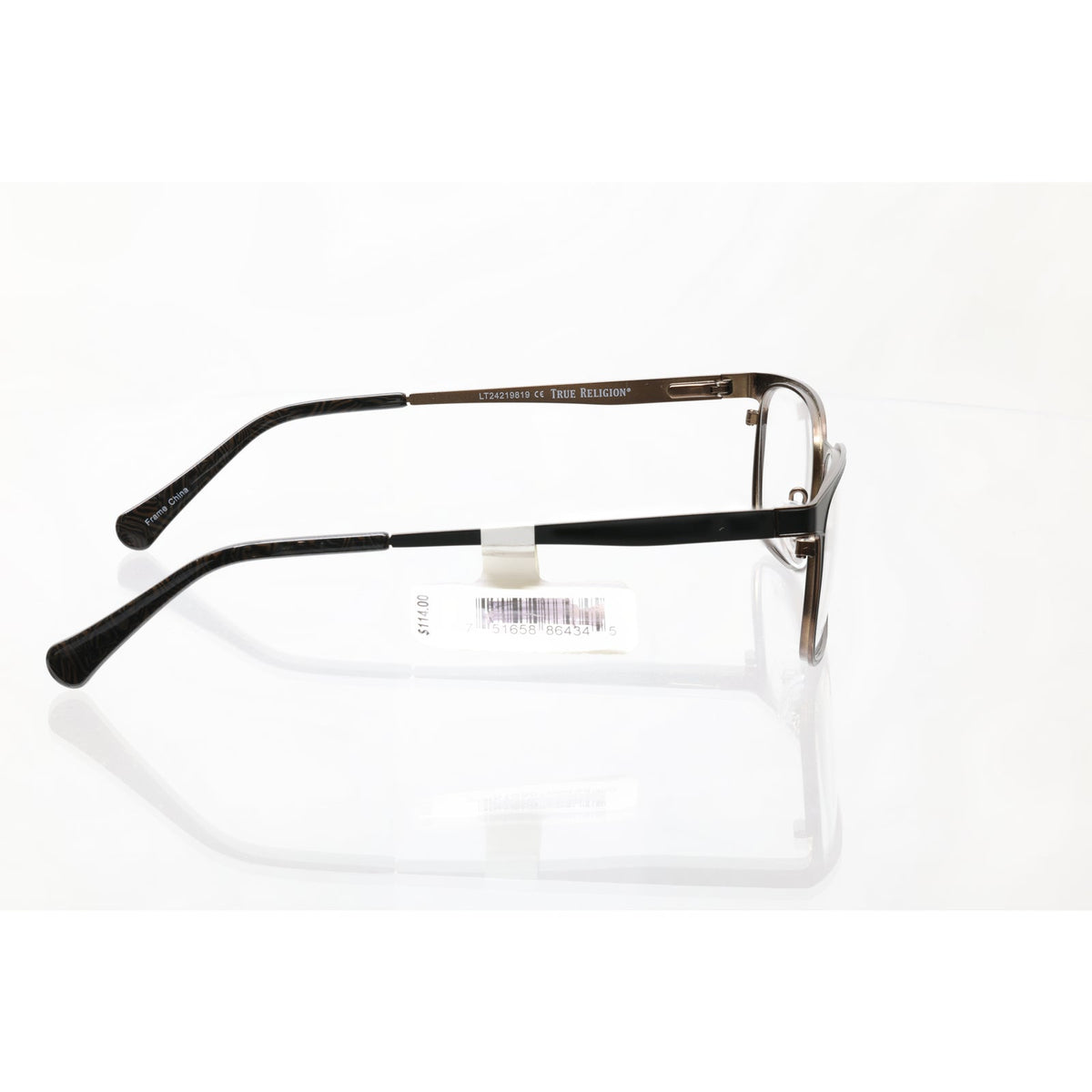 True Religion T006 black eyeglass frames, photo 6 of 6