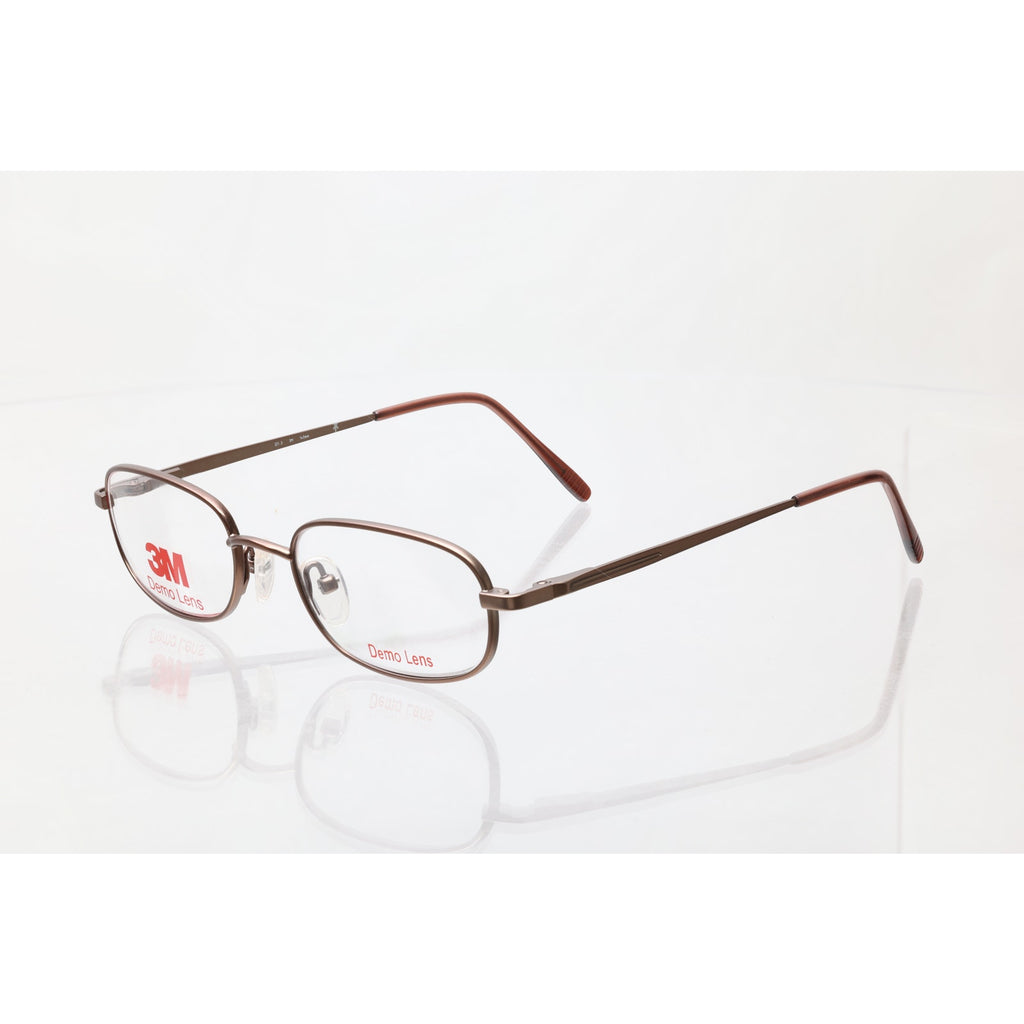 3M DT-3 Brown Satin 50-18-140mm Eyeglass FRAMES ONLY - NEW/WITHOUT TAGS