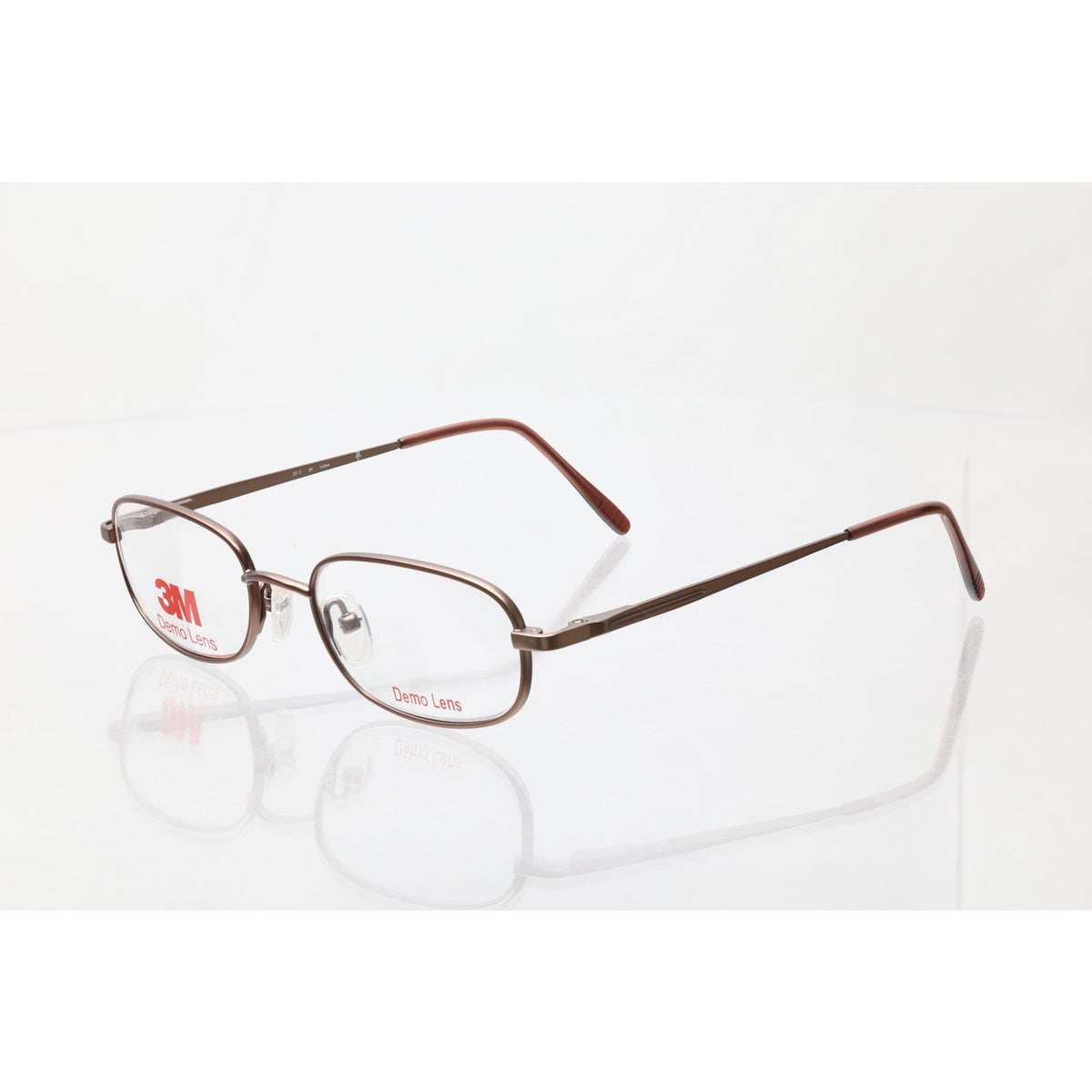 3M DT-3 Brown Satin 50-18-140mm Eyeglass FRAMES ONLY - NEW/WITHOUT TAGS