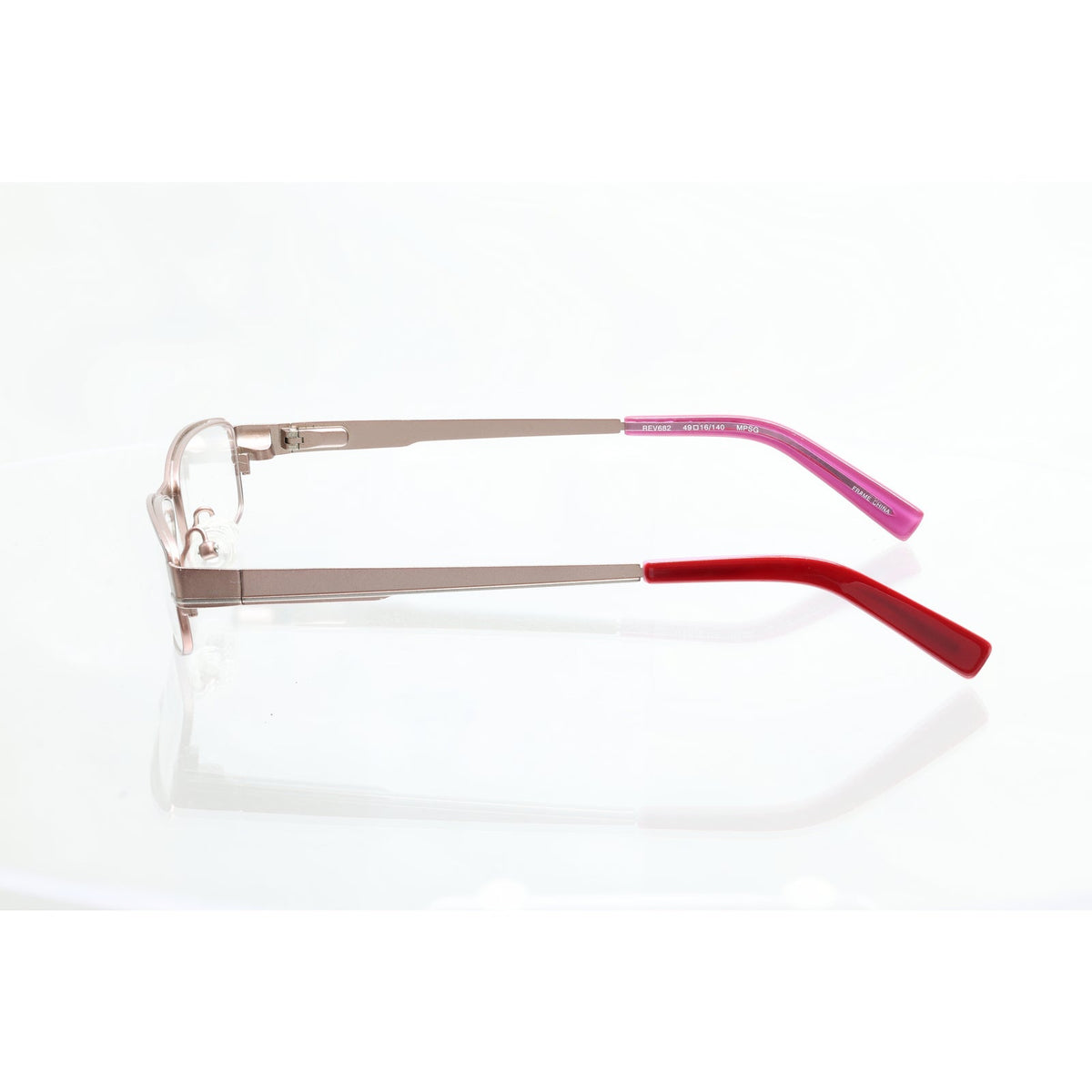 Revolution Eyewear REV682 light pink eyeglass frames, photo 4 of 6