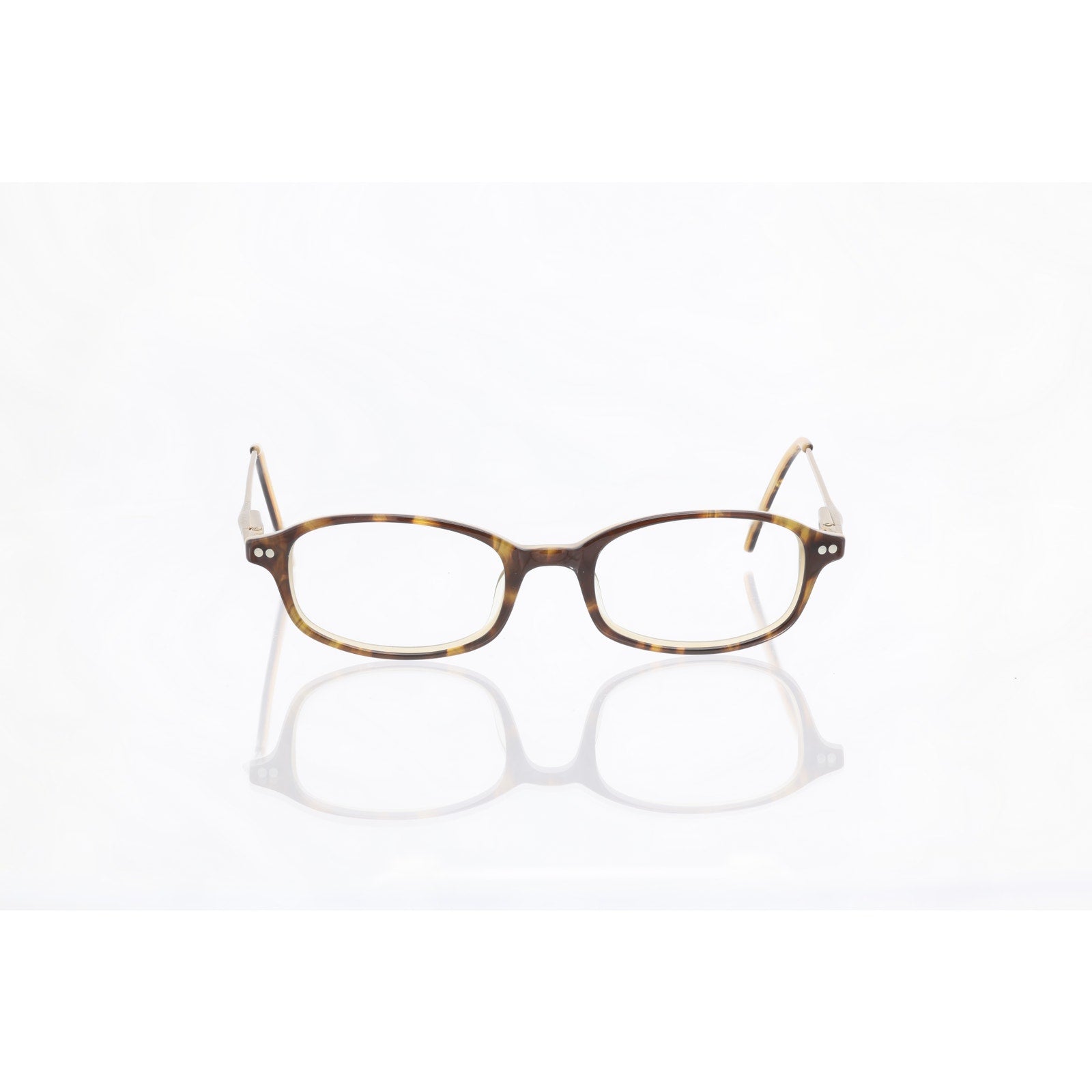 Adrienne Vittadini AV7005 Tort/Cream 47-19-135 Eyeglasses FRAMES ONLY -VERY GOOD