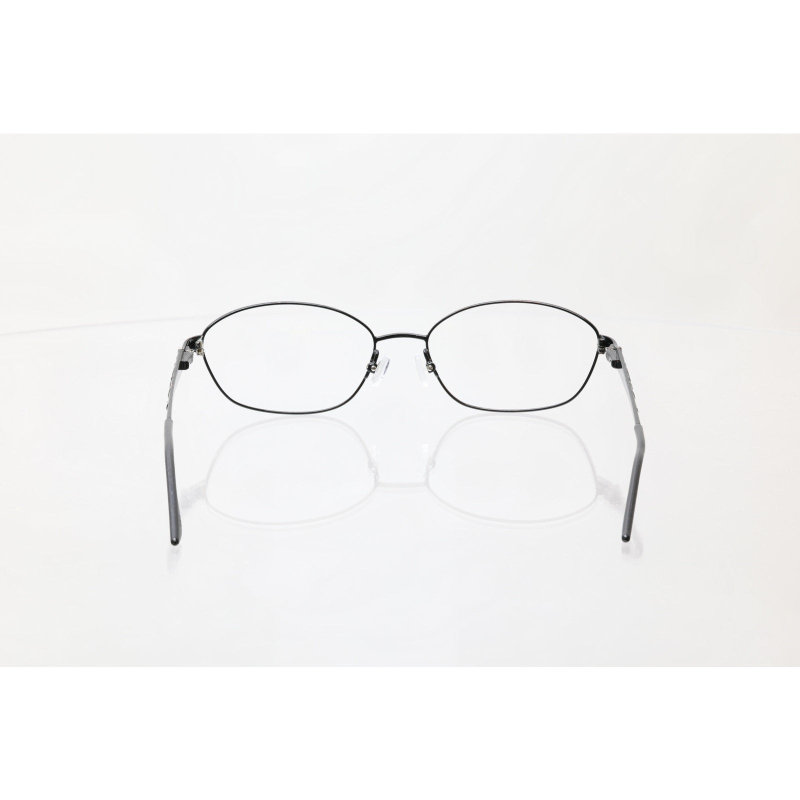 Tres Jolie 149 53-16-135mm BLACK SILVER Eyeglass FRAMES ONLY - GOOD CONDITION
