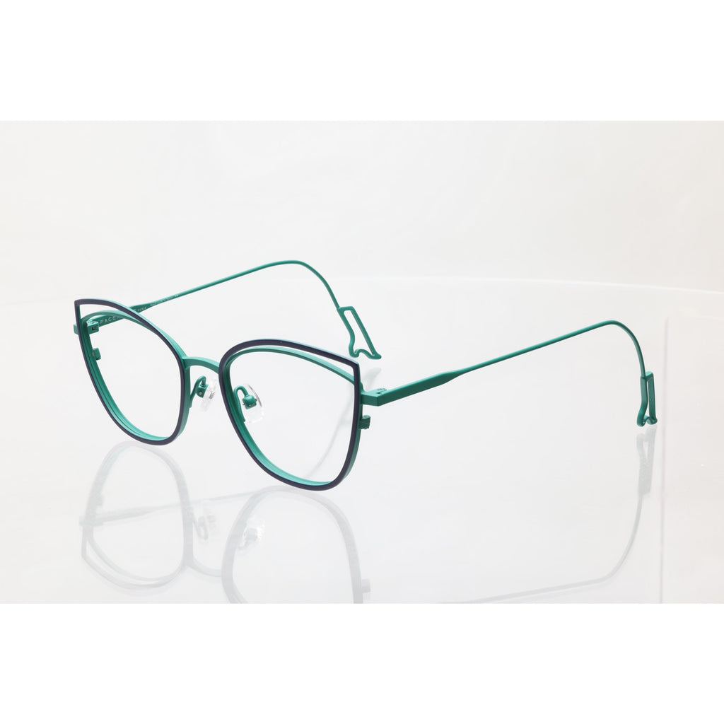 Face A Face Bocca Song 1 52-18-143mm 9130 Eyeglass FRAMES ONLY - VERY GOOD