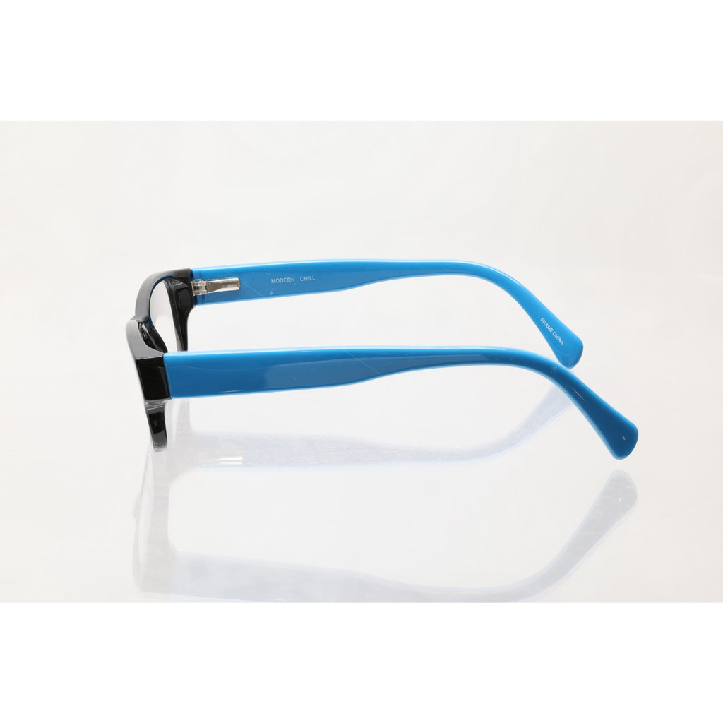 Modern Chill Black/Blue 51-17-140mm Eyeglass FRAMES ONLY - NEW/WITHOUT TAGS