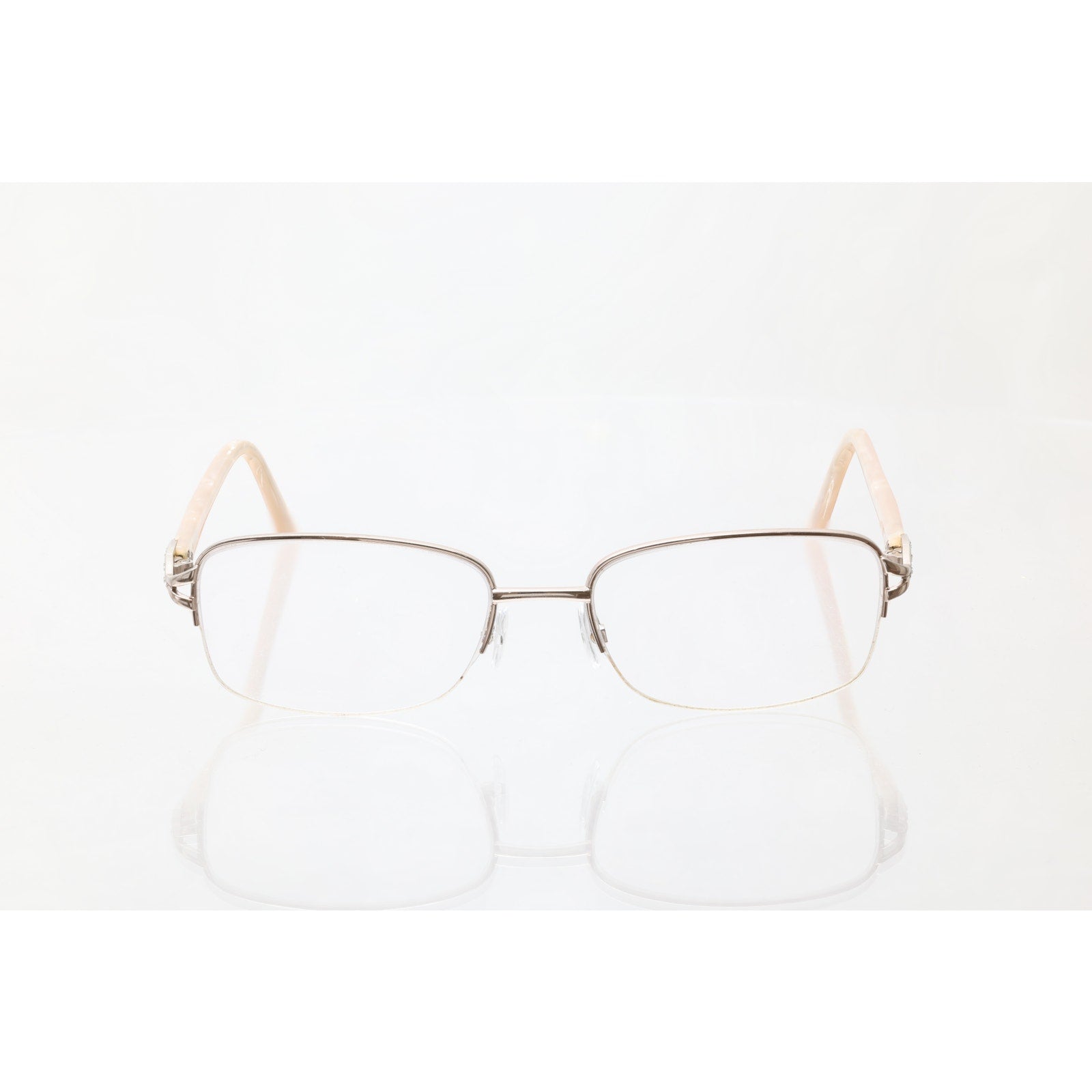 Kirkland Signature 683 Lewisville Gold Eyeglass FRAMES ONLY - VERY GOOD