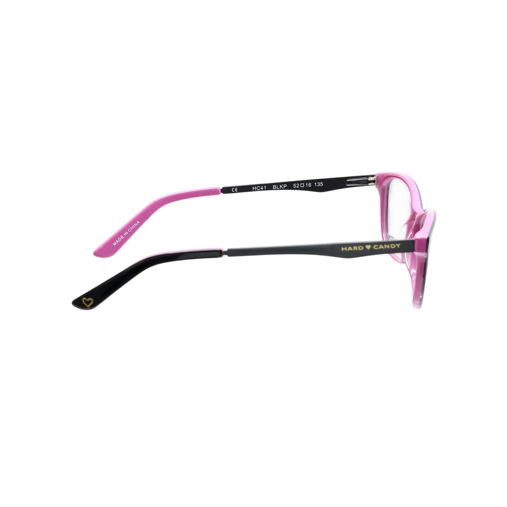 Hard Candy HC41 BLKP 52-16-135mm Eyeglasses FRAMES ONLY - NEW CONDITION