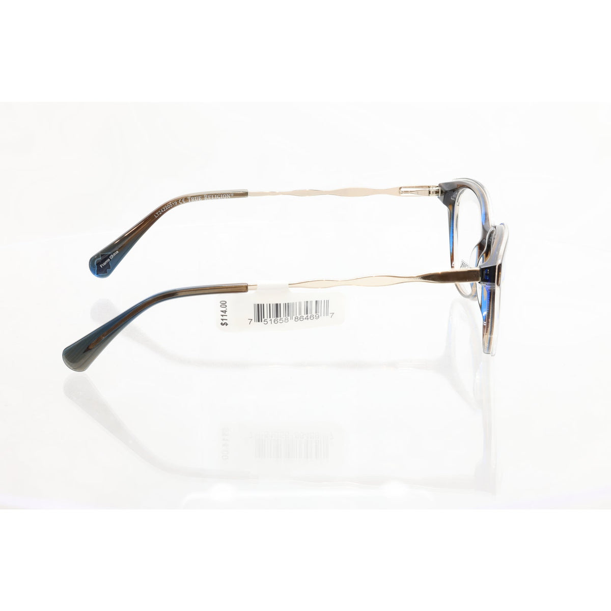 True Religion T018 brown eyeglass frames, photo 6 of 6
