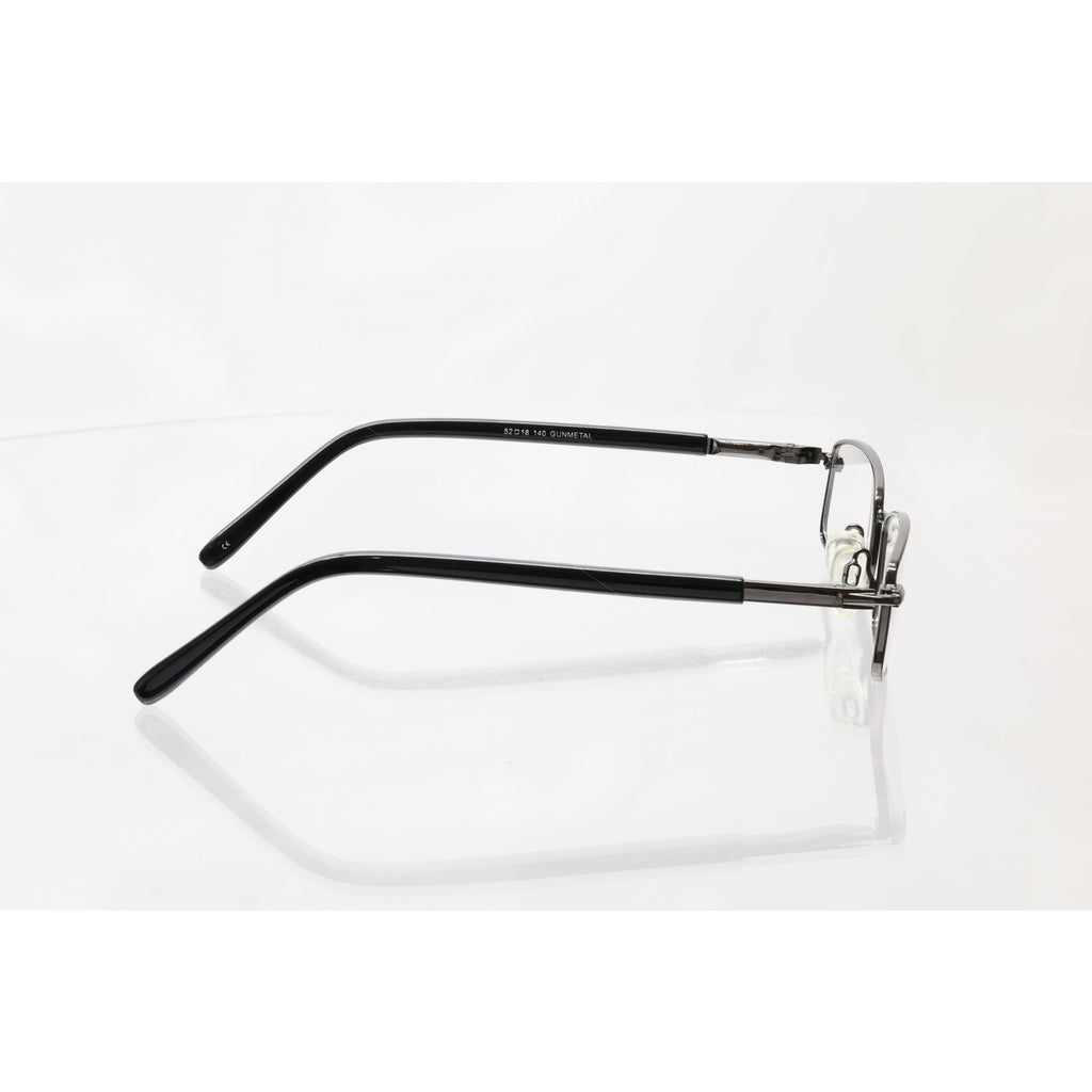 Modern Jazz Gunmetal 52-18-140mm Eyeglass FRAMES ONLY - NEW/WITHOUT TAGS