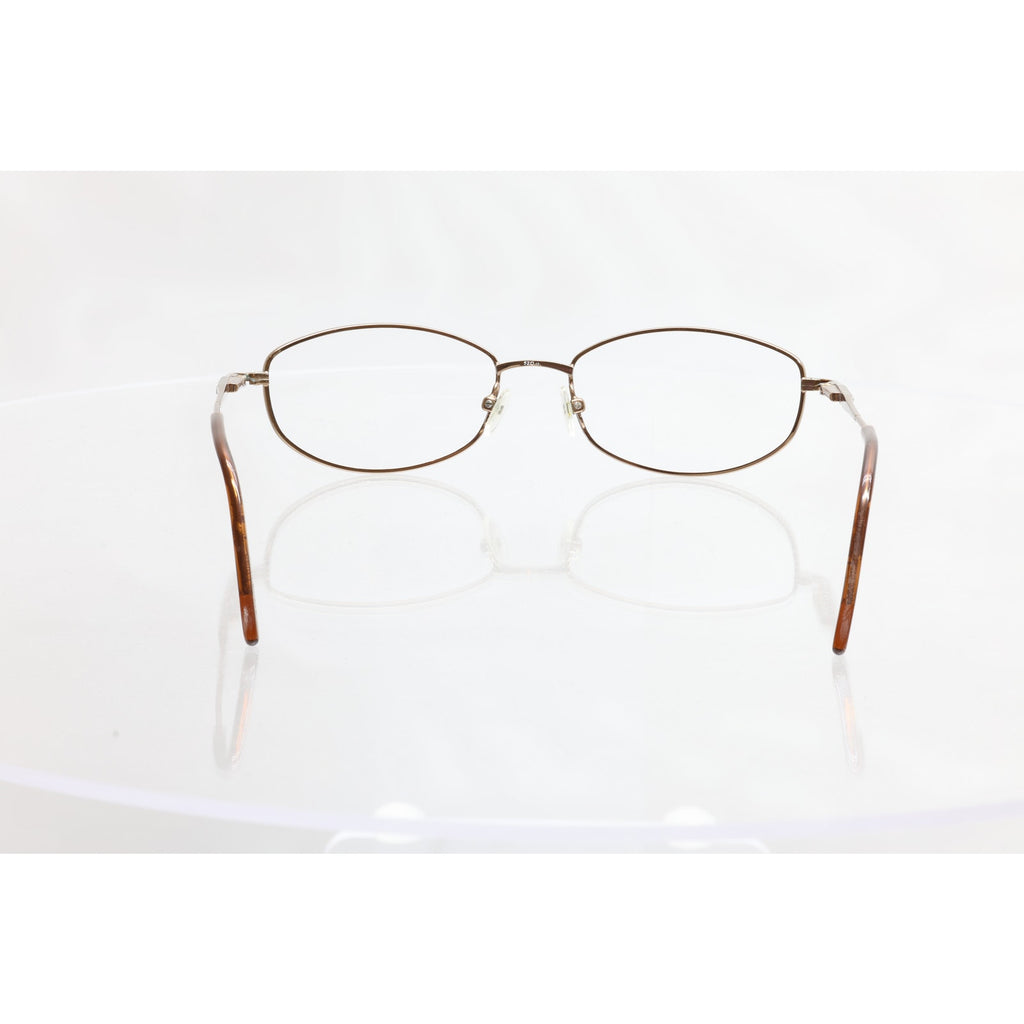 Visage Suede BRN Eyeglass FRAMES ONLY - GOOD CONDITION