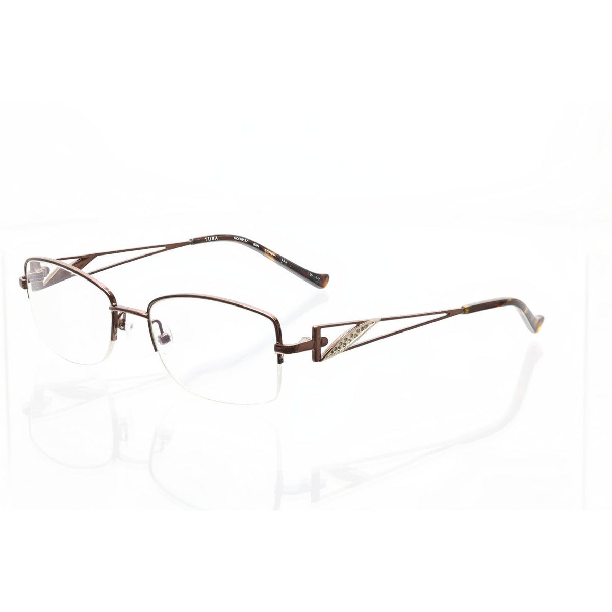 Tura Mod. R522 brown eyeglass frames