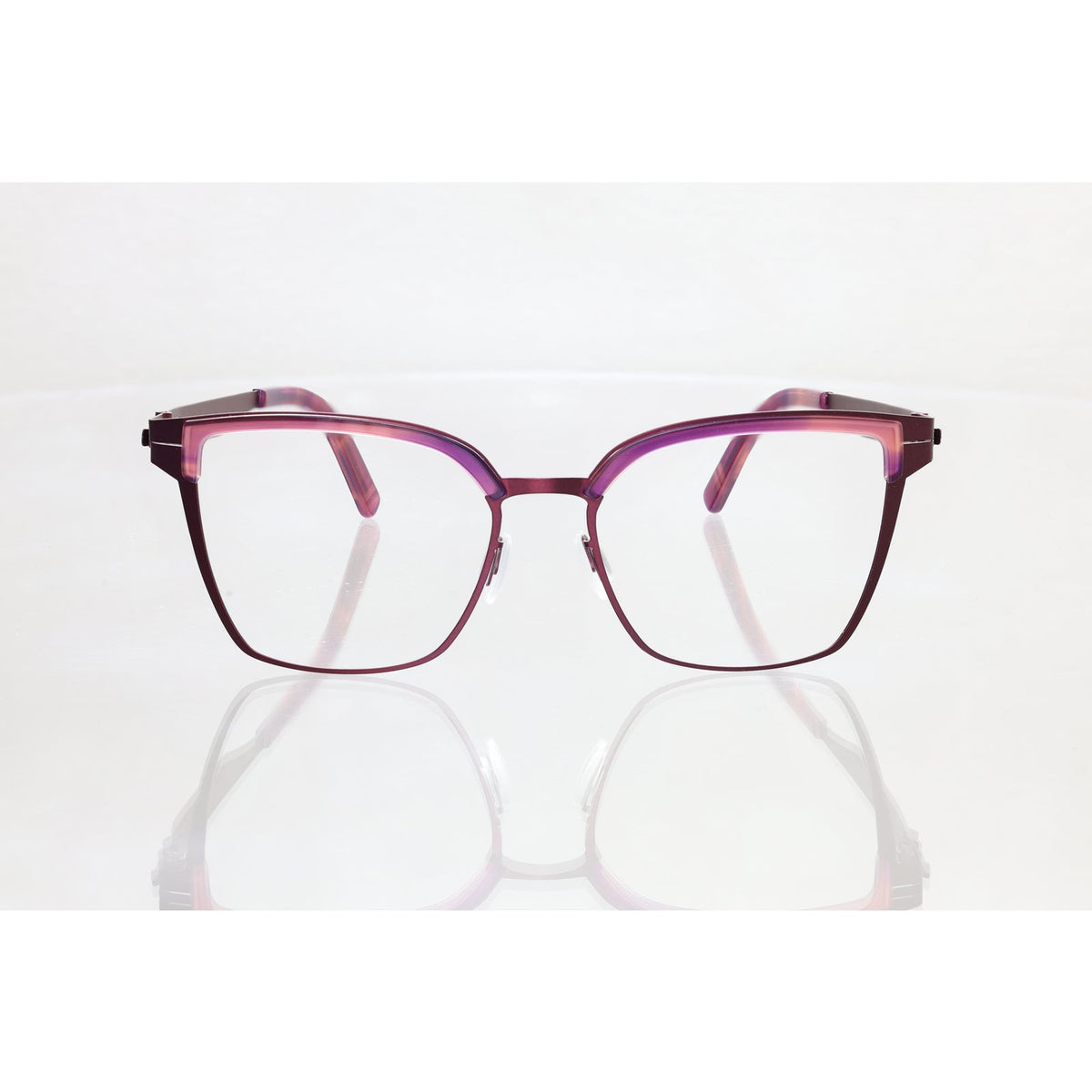 OVVO Optics 6010 c49 dark burgundy/purple eyeglass frames, photo 3 of 6