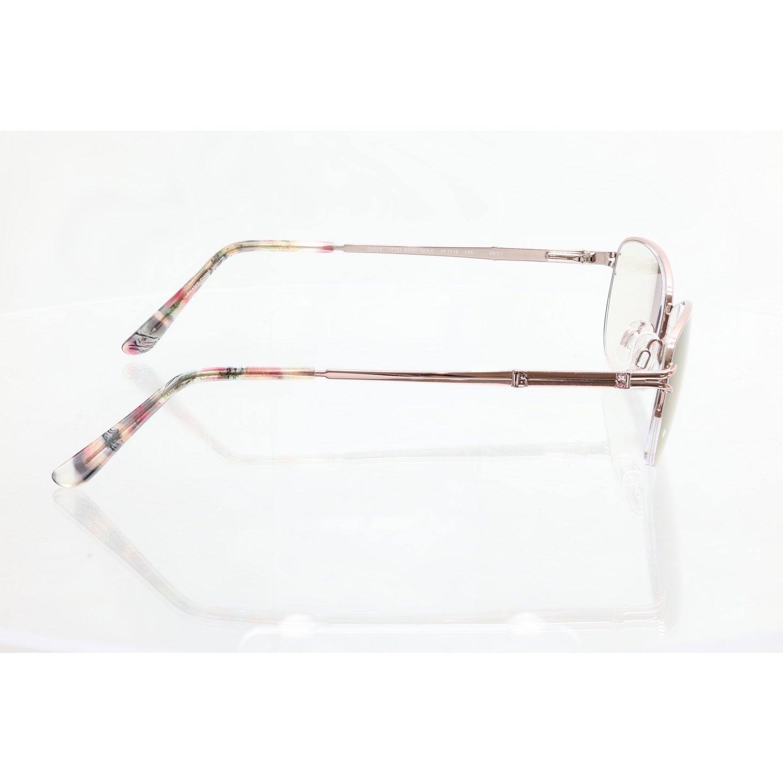 Altair Genesis G5058 57-18-145mm (770) ROSE GOLD Eyeglass FRAMES ONLY - GOOD