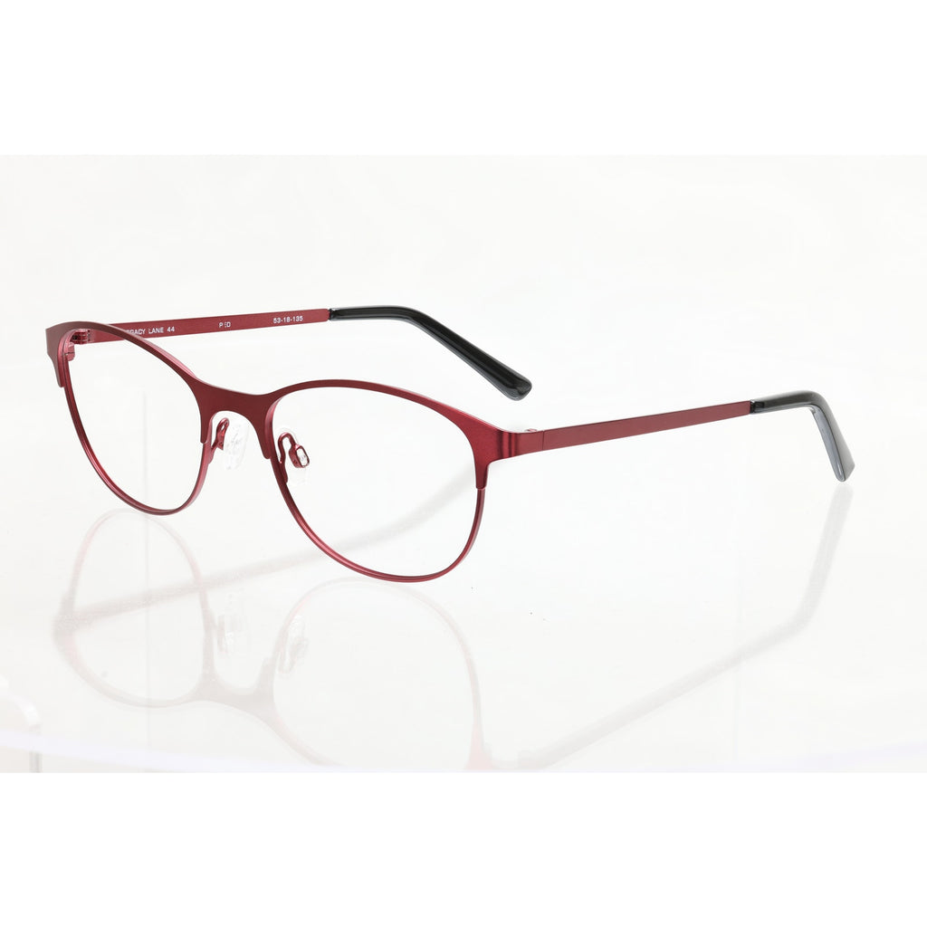 Legacy Lane 44 53-18-135mm RED Eyeglass FRAMES ONLY - VERY GOOD CONDITION