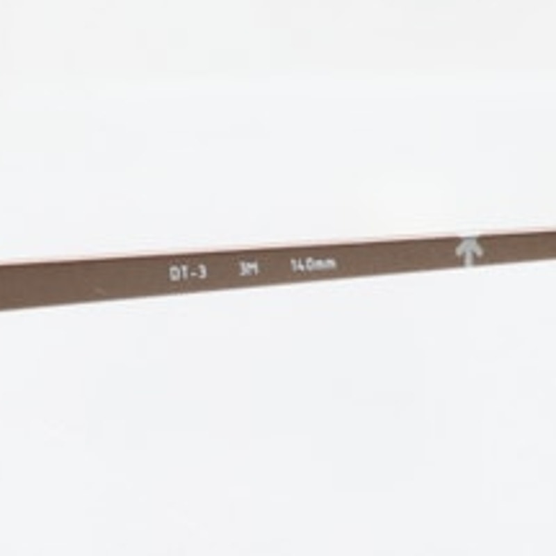 3M DT-3 Brown Satin 50-18-140mm Eyeglass FRAMES ONLY - NEW/WITHOUT TAGS
