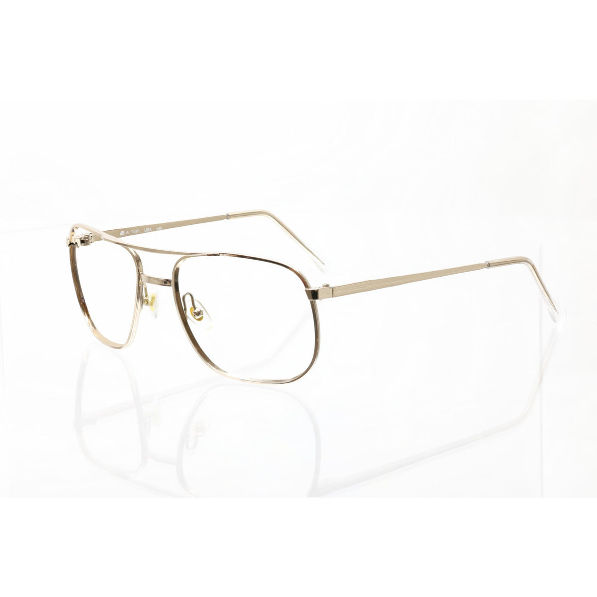 ArtCraft OP Gold Aviator eyeglass frames