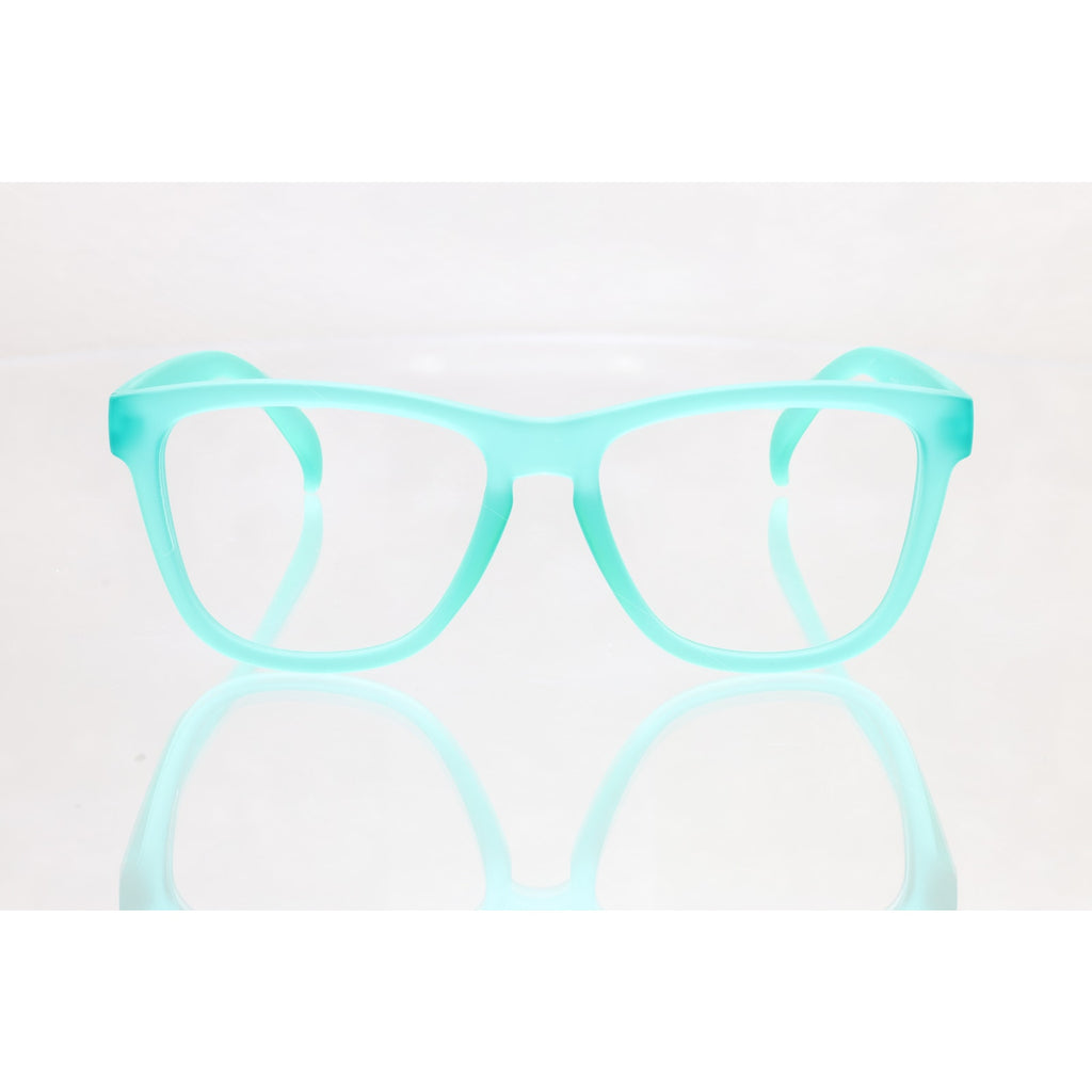 Goodr Nessy's Midnight Orgy green sunglass frames, photo 3 of 8