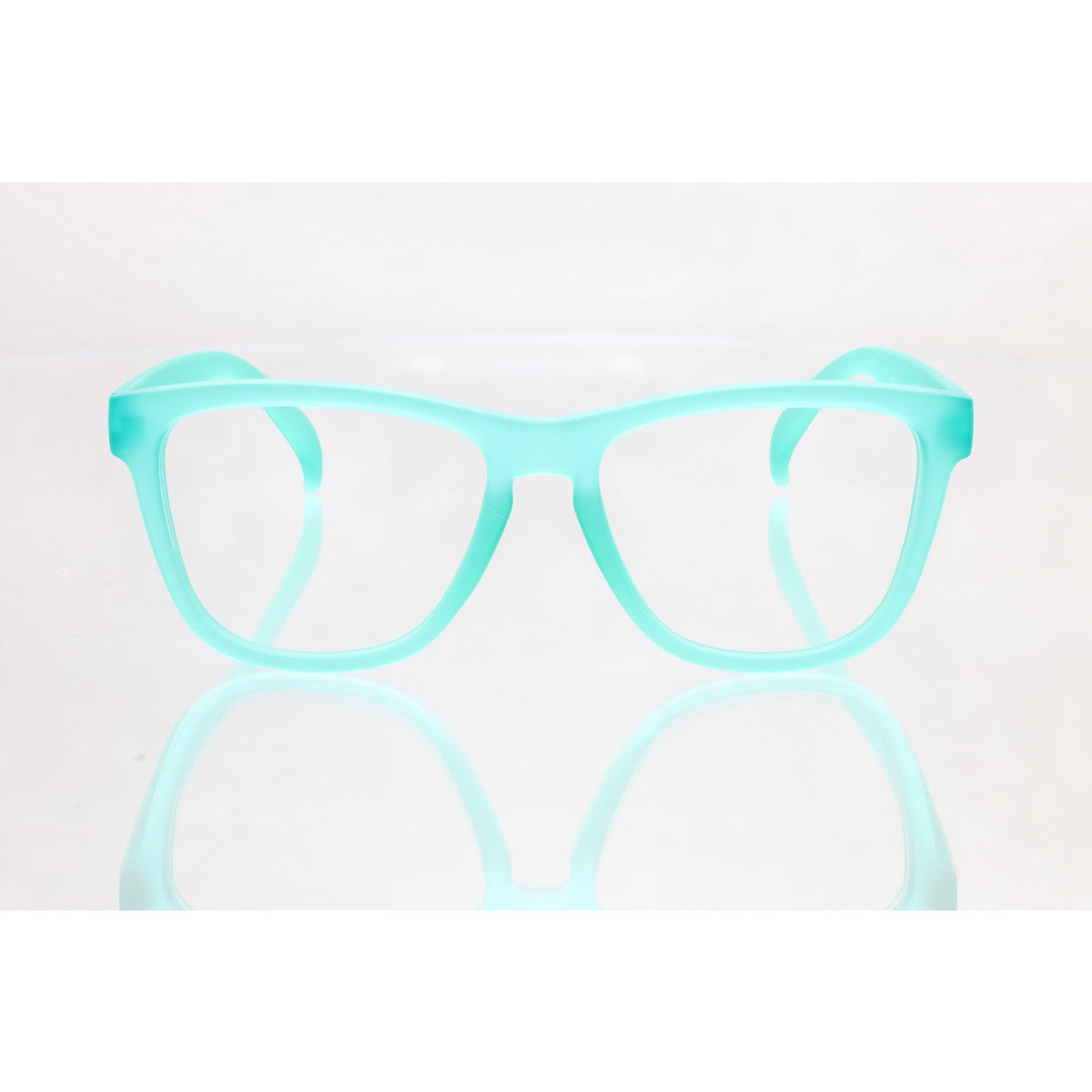 Goodr Nessy's Midnight Orgy green sunglass frames, photo 3 of 8