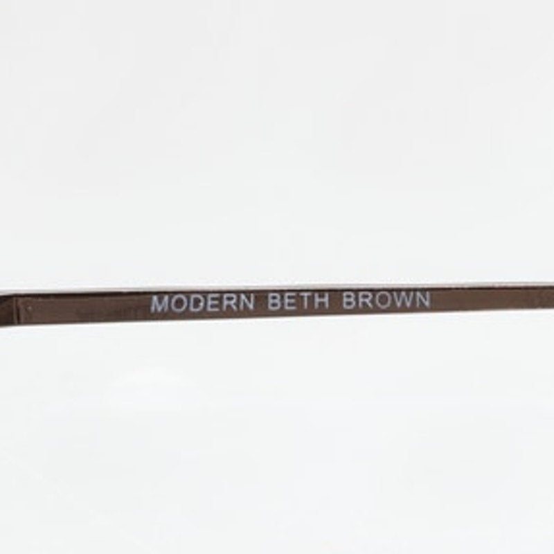 Modern Beth Brown 50-18-135mm Eyeglass FRAMES ONLY - NEW/WITHOUT TAGS