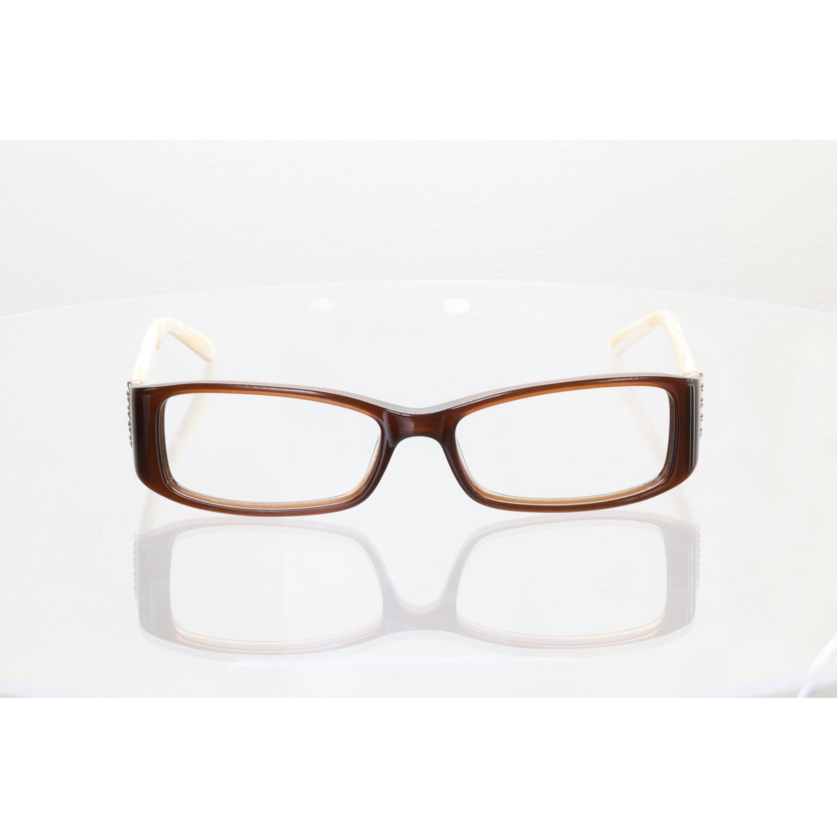 Vogue VO2595-1 1665 brown/beige eyeglass frames, photo 3 of 7