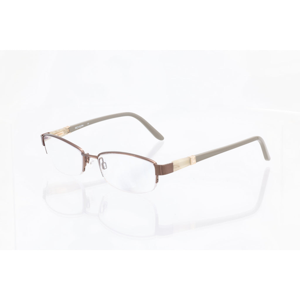 Revlon RV5029 (272) Taupe 51-17-130 Eyeglasses FRAMES ONLY - VERY GOOD CONDITION