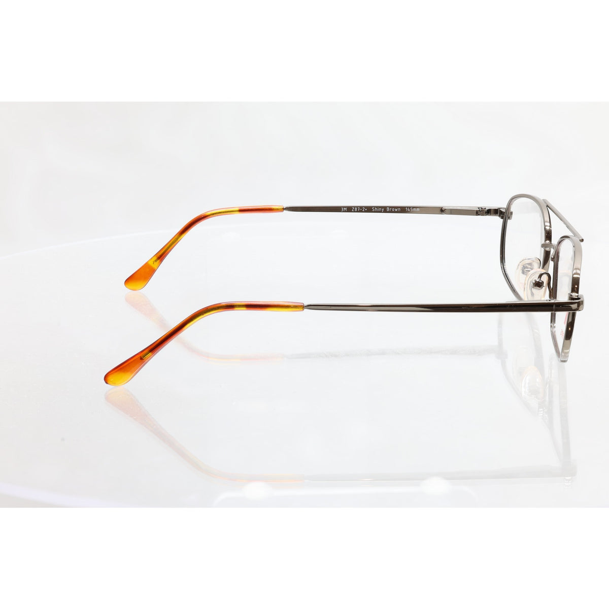 3M Steel 300 Shiny Brown 52-19-145mm Eyeglass FRAMES ONLY - NEW/WITHOUT TAGS
