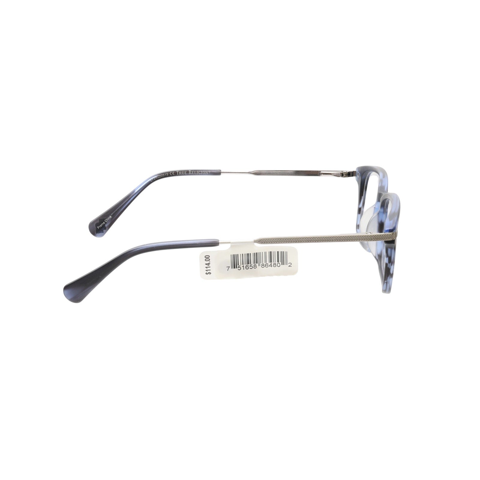 True Religion T025 BLU HM 53-17-140mm Eyeglasses FRAMES ONLY - NEW CONDITION