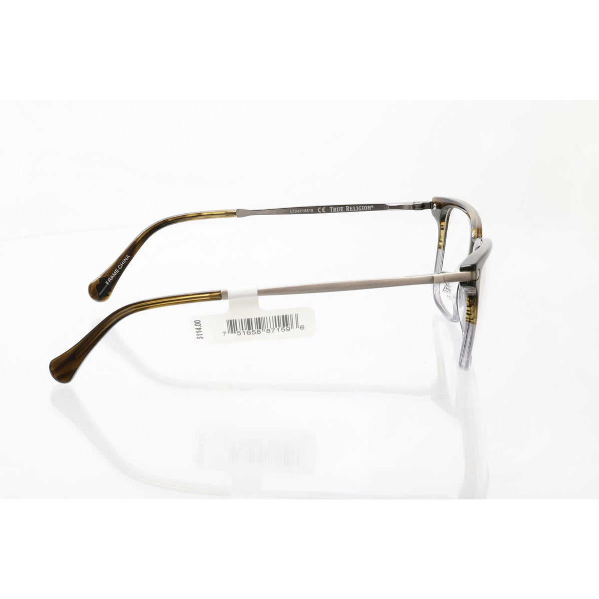True Religion T028 brown eyeglass frames, photo 6 of 6