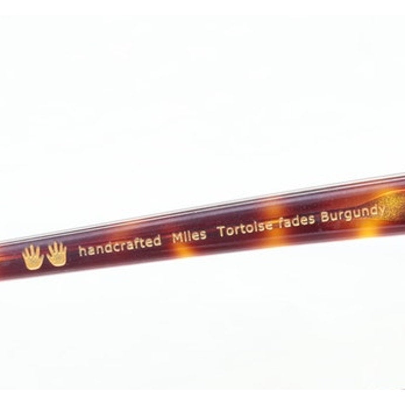 Jack & Francis Miles FR42 tortoise fades burgundy eyeglass frames, photo 8 of 8