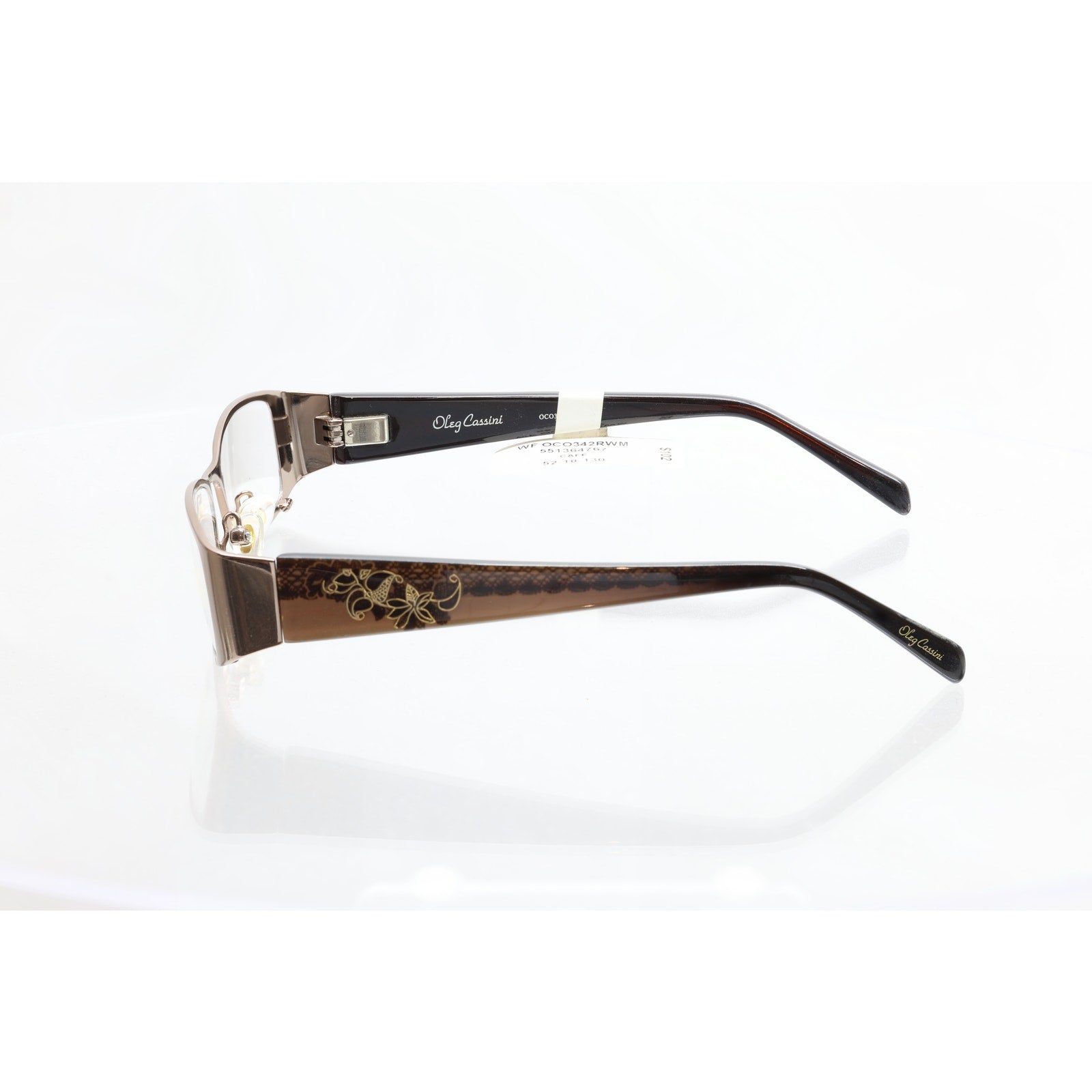 Oleg Cassini OCO342 52-18-130mm Eyeglasses FRAMES ONLY - NEW CONDITION