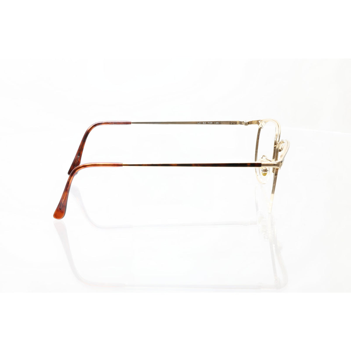Liz Claiborne LC-82 tortoise eyeglass frames, photo 6 of 6