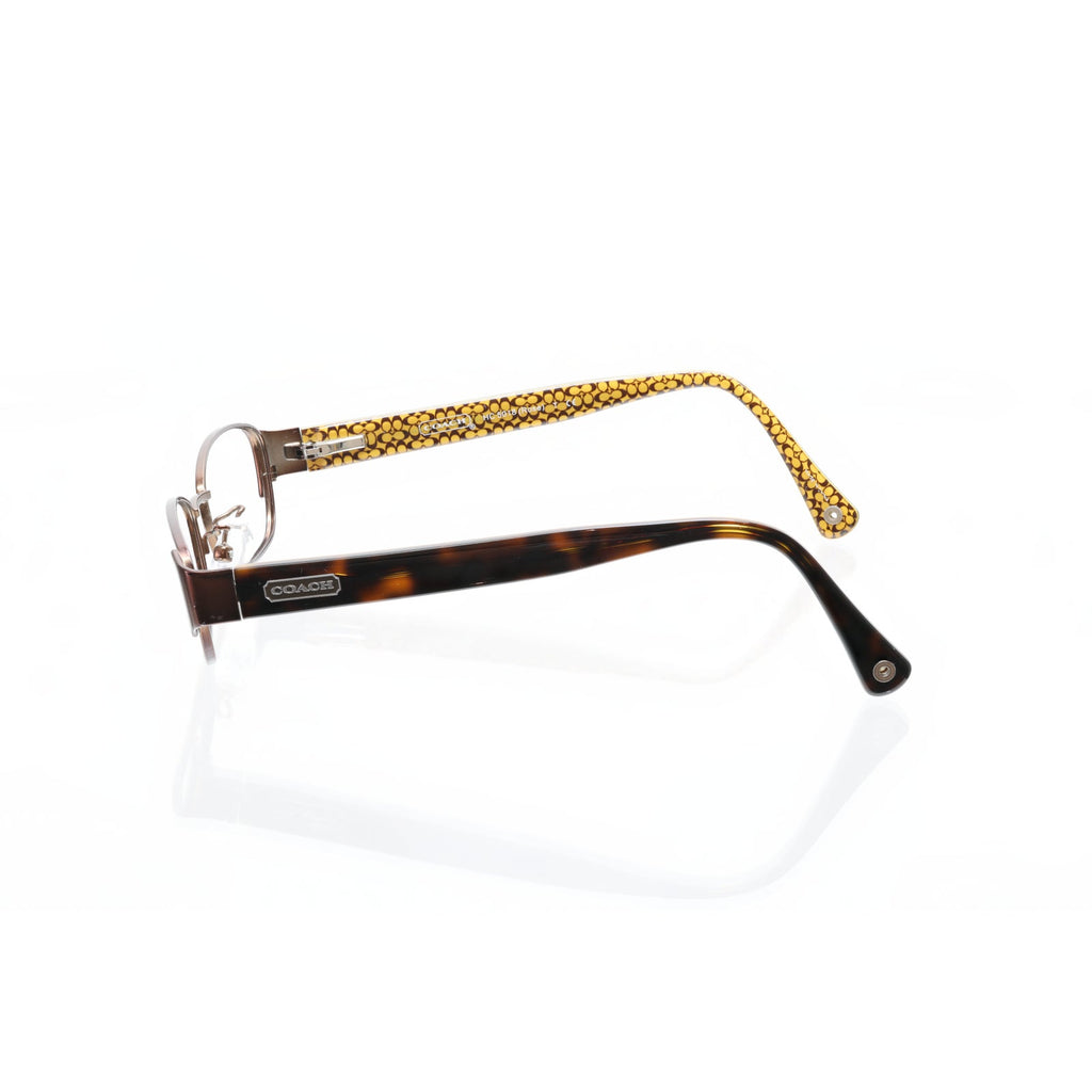 Coach HC5018 (Rose) 9076 satin brown eyeglass frames, photo 4 of 6